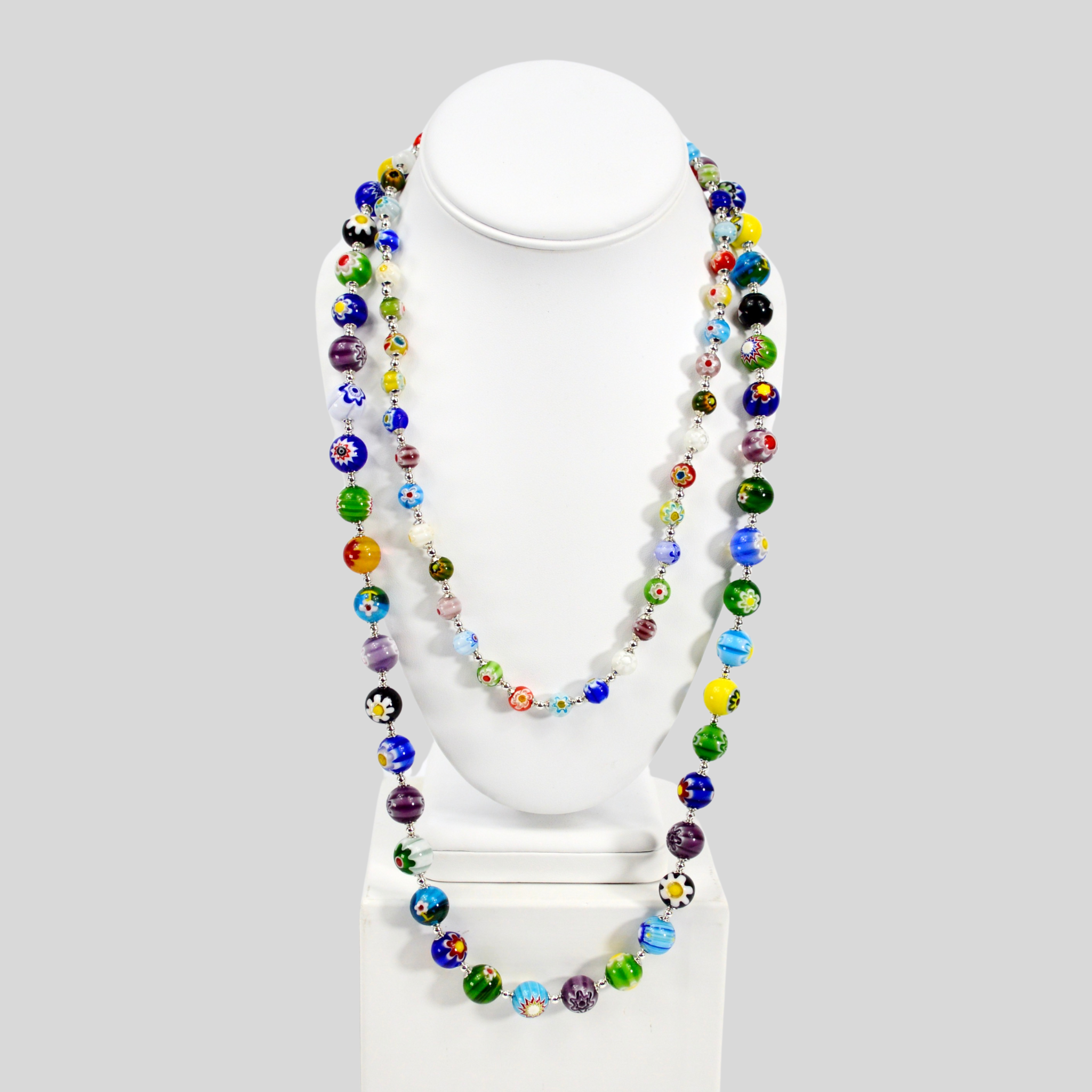 AutoVHPR Cream Large Beads around White Fabric partyWear Necklace Fabric,  Plastic Necklace Price in India - Buy AutoVHPR Cream Large Beads around  White Fabric partyWear Necklace Fabric, Plastic Necklace Online at Best