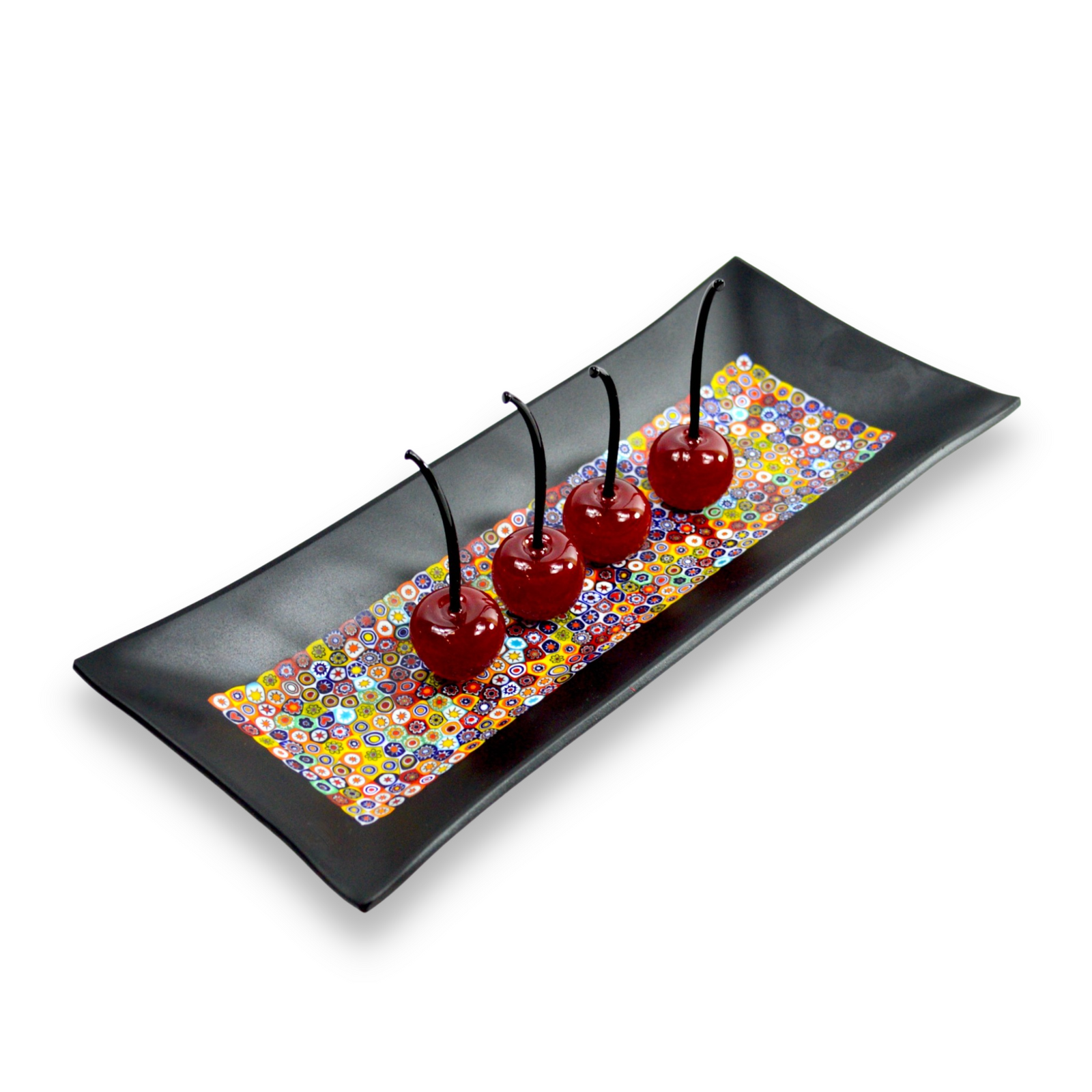 Millefiori Rectangle Decorative Dish, Handmade In Italy - My Italian Decor