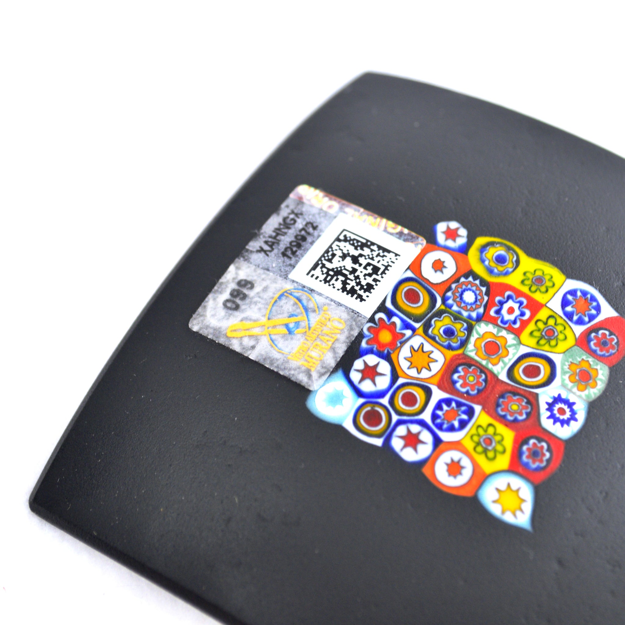 Millefiori Square Decorative Dish, 3.25", Handmade In Italy - My Italian Decor