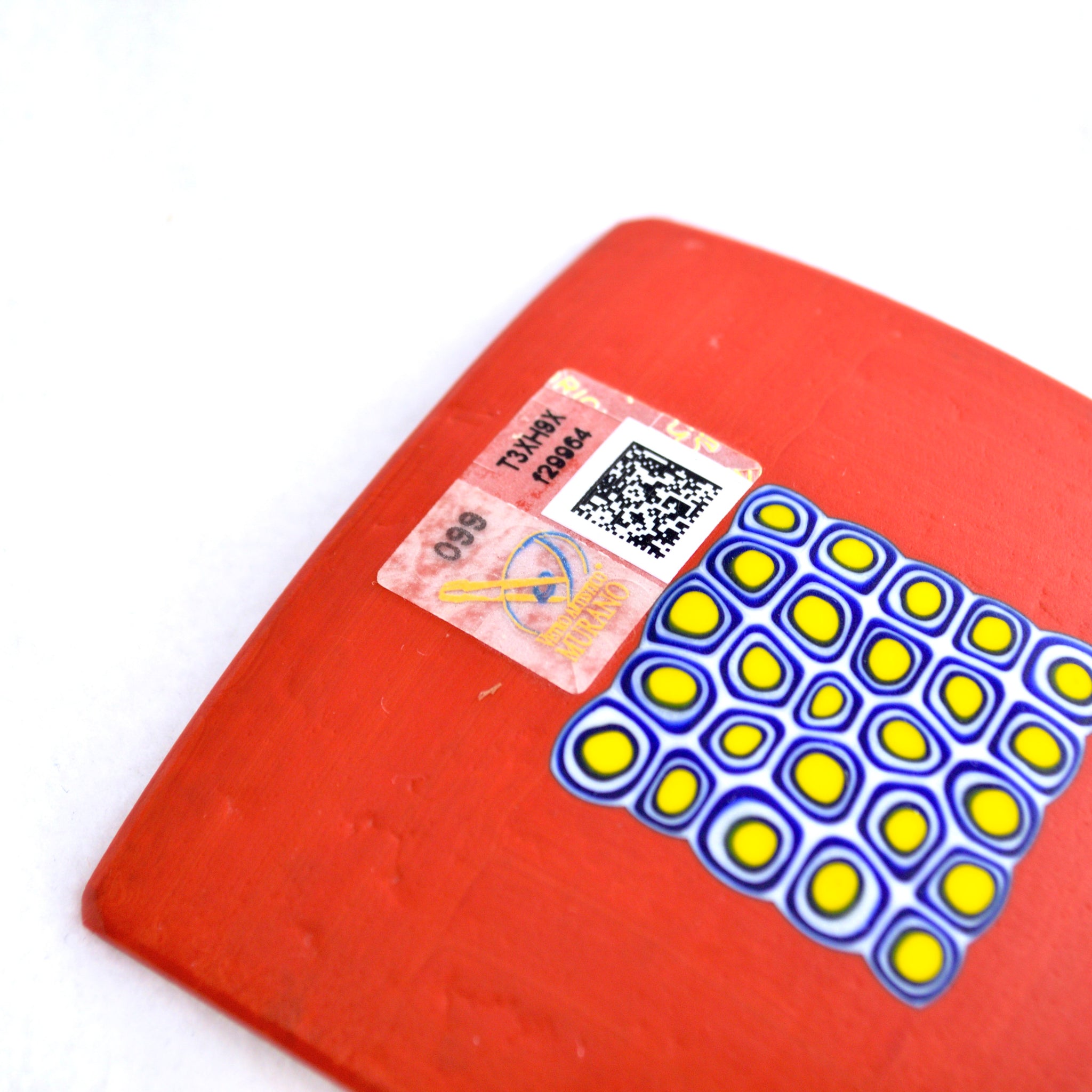 Millefiori Square Decorative Dish, 3.25", Handmade In Italy - My Italian Decor
