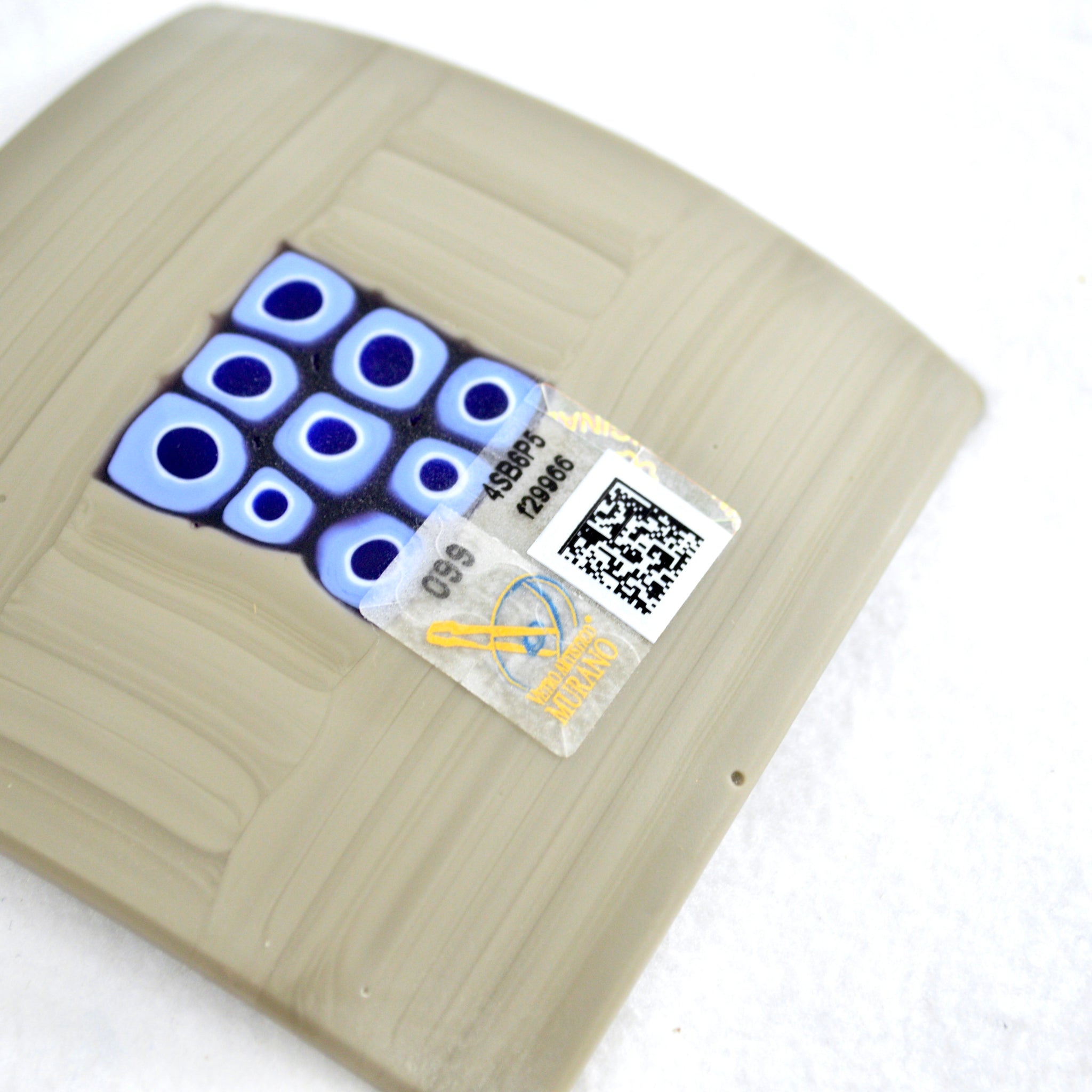 Millefiori Square Decorative Dish, 3.25", Handmade In Italy - My Italian Decor