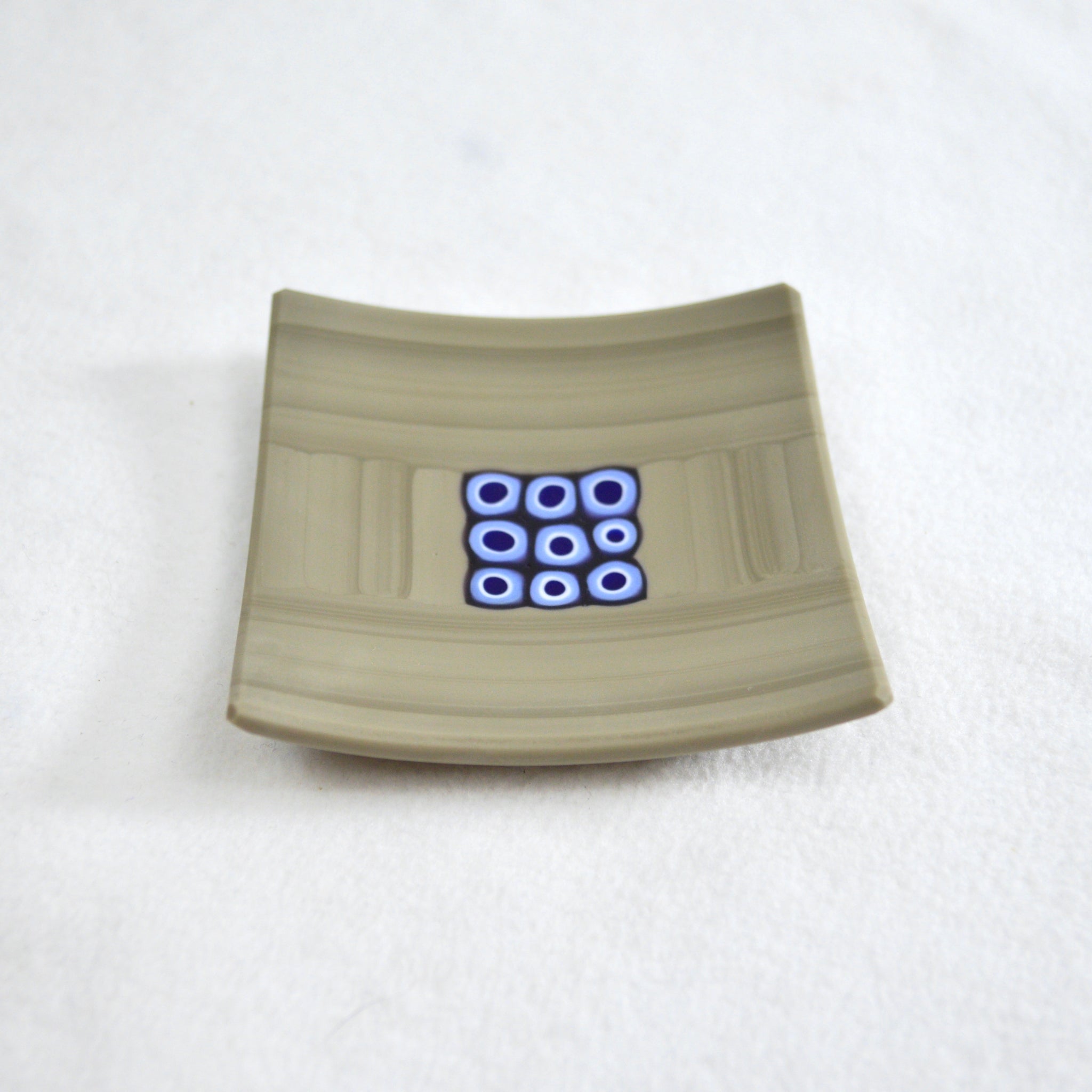 Millefiori Square Decorative Dish, 3.25", Handmade In Italy - My Italian Decor