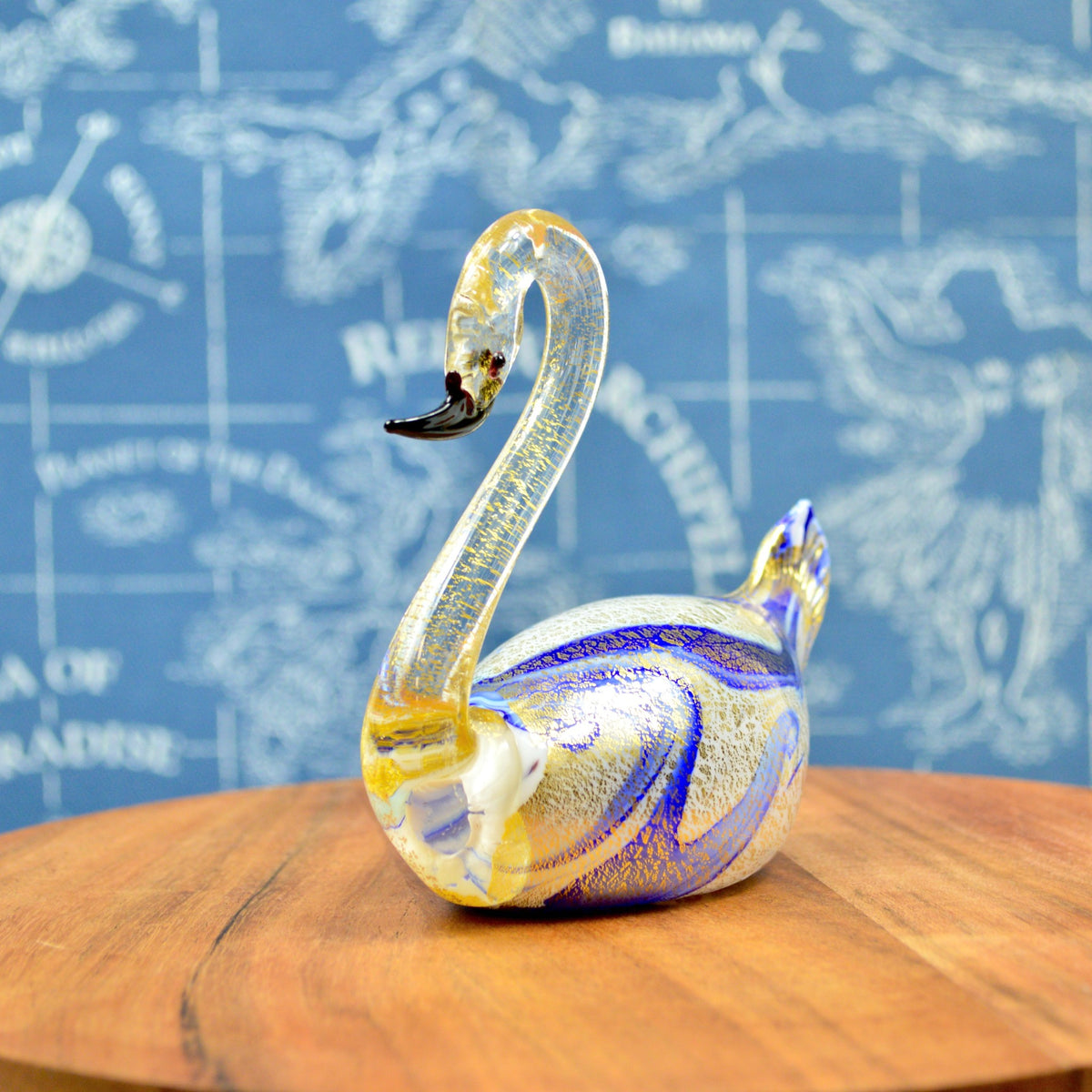 Murano Glass Swan, Decorative Figurine, Made in Italy - My Italian Decor