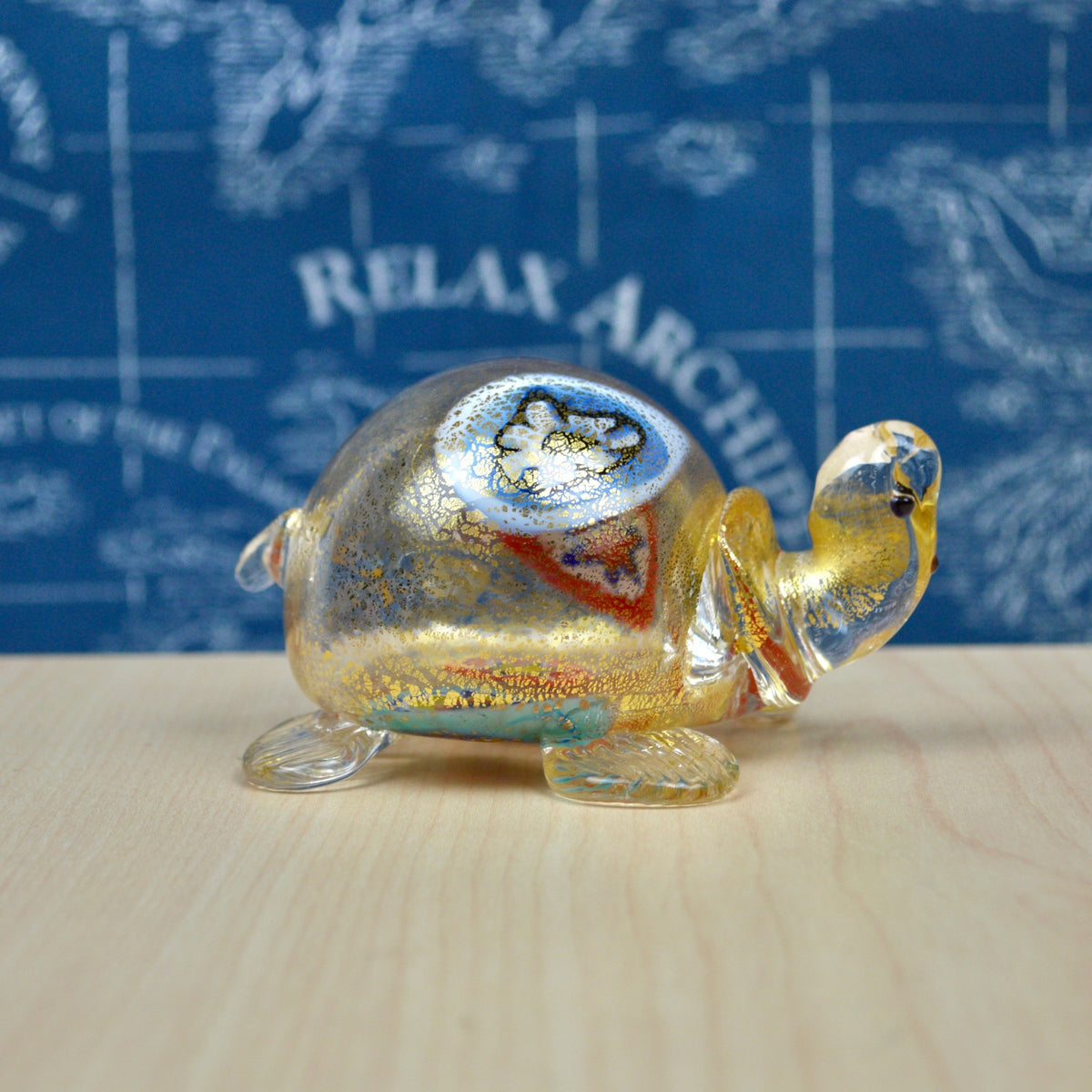 Murano Glass Turtle, Decorative Figurine, Made in Italy - My Italian Decor
