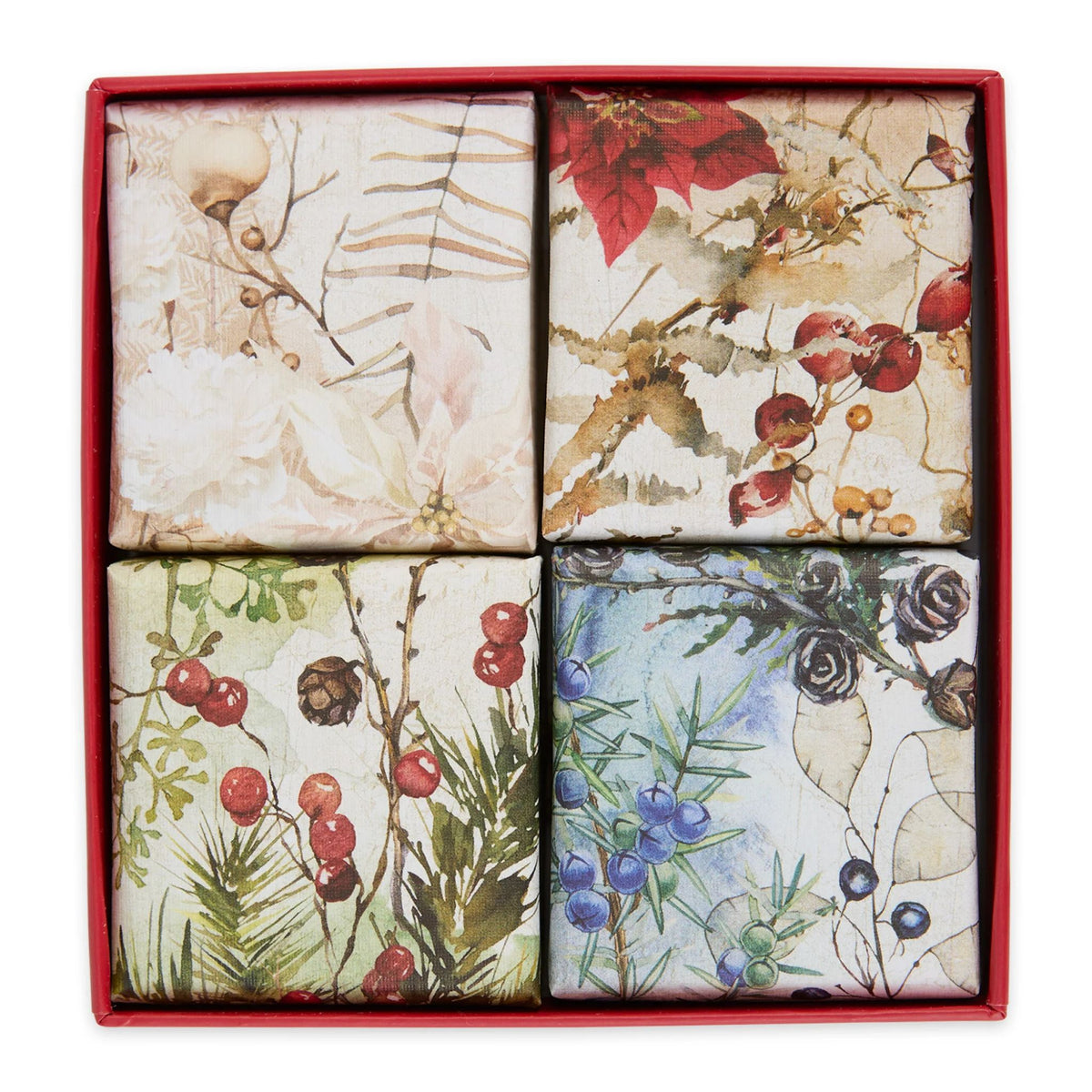 Via Mercato Natale Gift Set - 4 mini soaps in gift box
