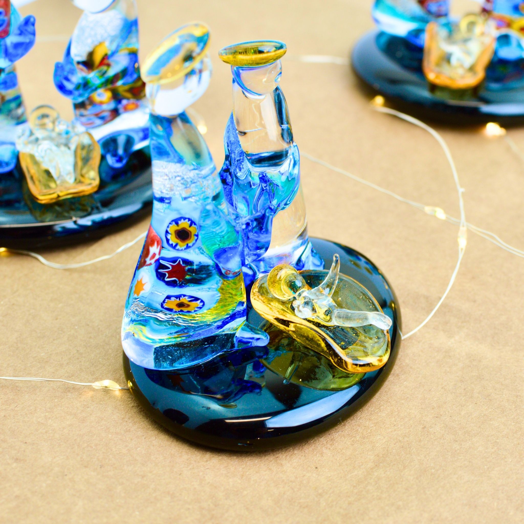 Murano Glass Nativity Scene, Made in Italy - My Italian Decor