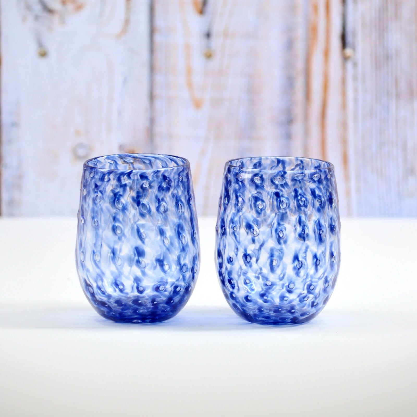 Nebbia Murano Glasses and Carafe Set, Bullicante & Avventurina - My Italian Decor