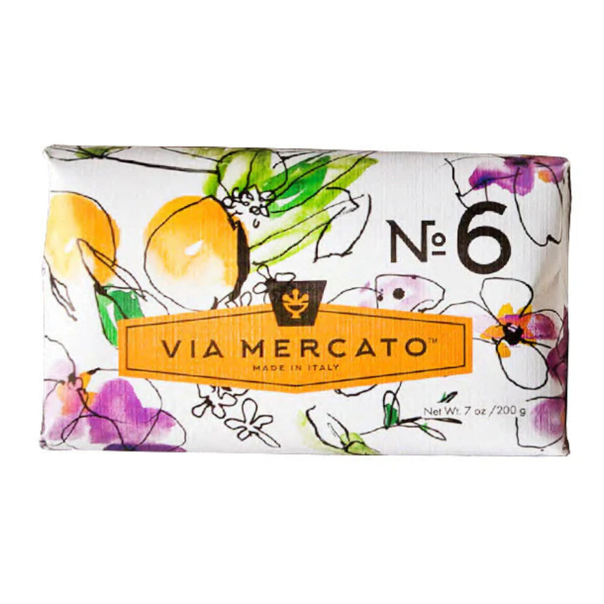 Via Mercato Soap, Shea Butter, Olive Oil, Coconut Oil, Made in Italy