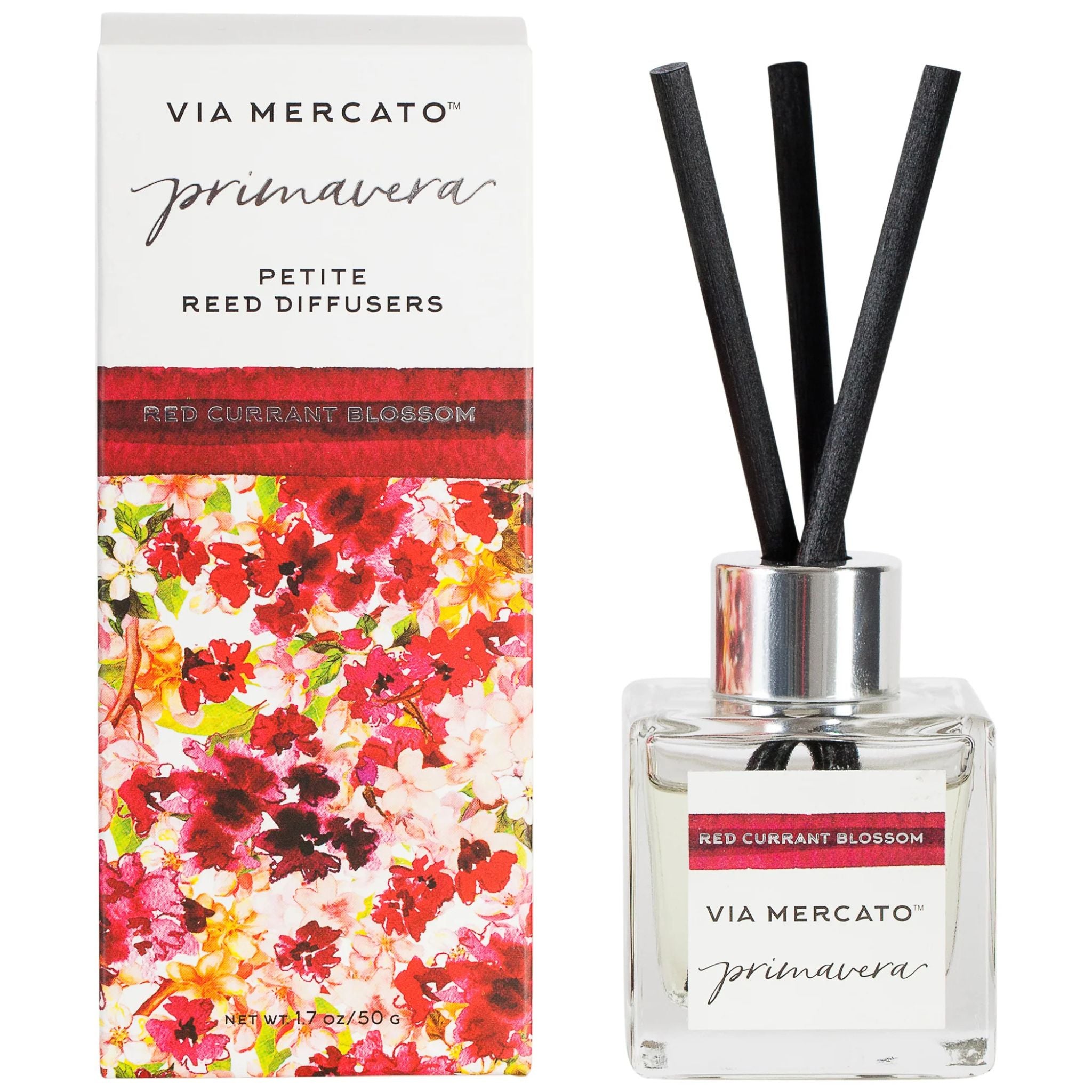 Via Mercato Seasonal Reed Diffusers, Made in Italy