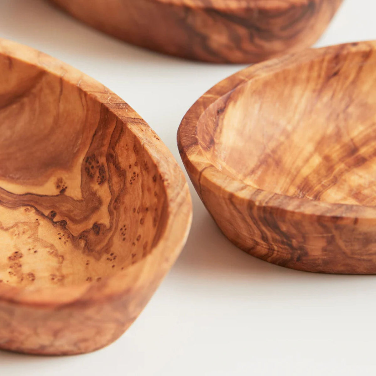 Italian Olivewood Aperitivo Bowls - Set of 4 - My Italian Decor
