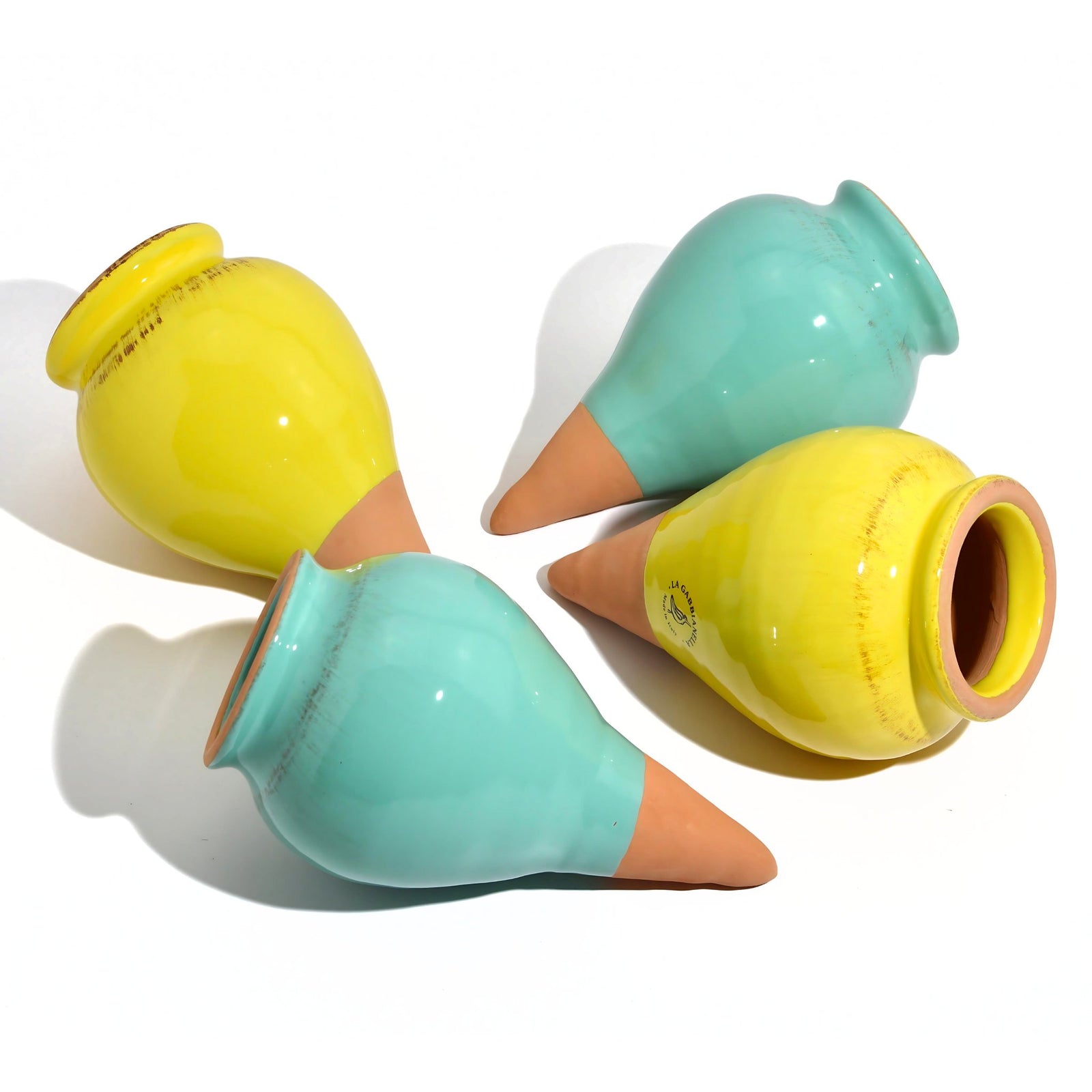 Tuscan Ceramic Olla, Plant Self-Watering Stake, Made in Italy - My Italian Decor