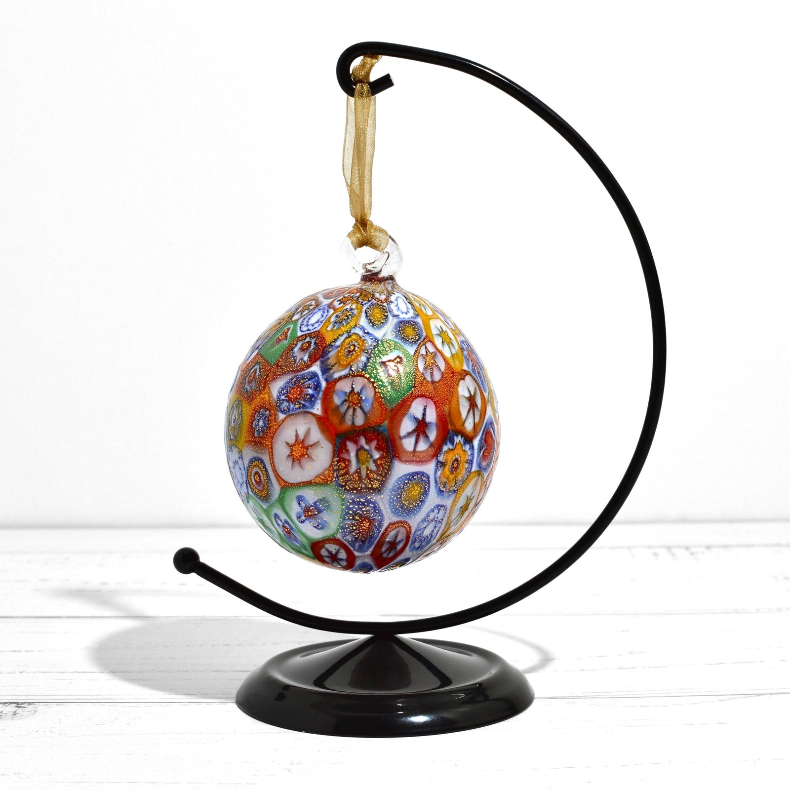 Small Metal Ornament Stand - My Italian Decor