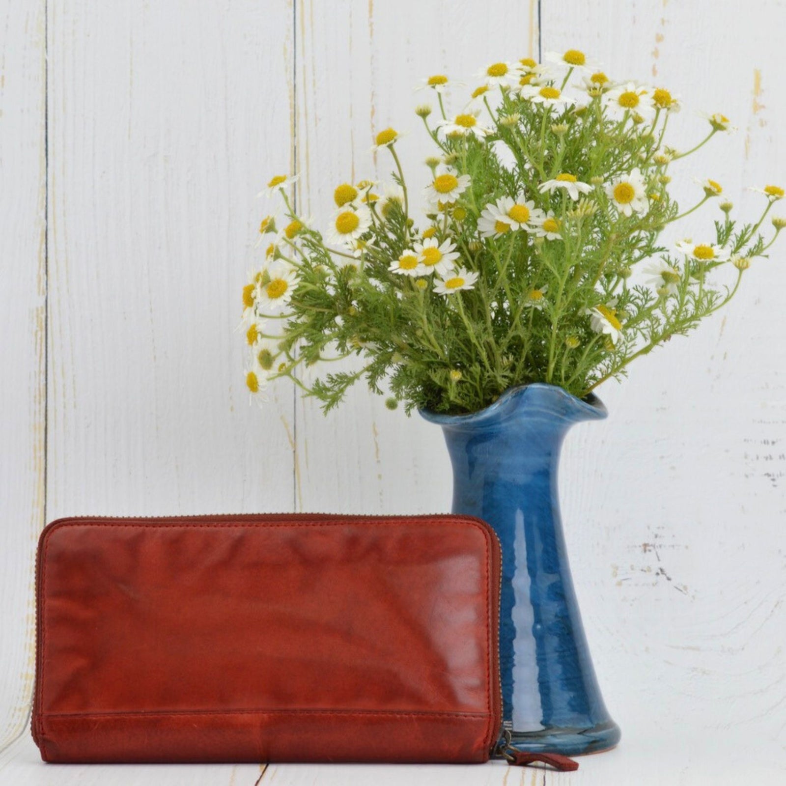 Parma Zip-around Italian Leather Wallet - My Italian Decor