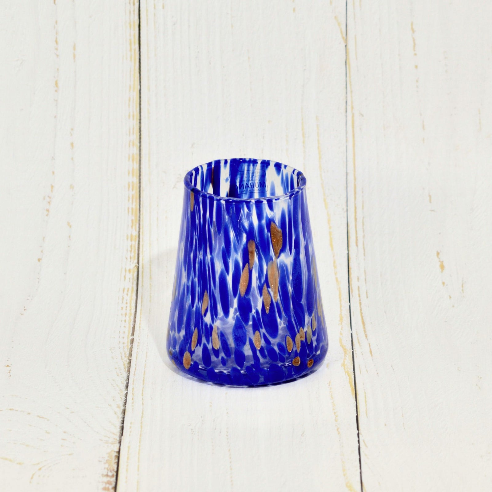 Murano Glass Cup, Pencil, Toothbrush, Makeup Brush Holder, Made in Italy - My Italian Decor