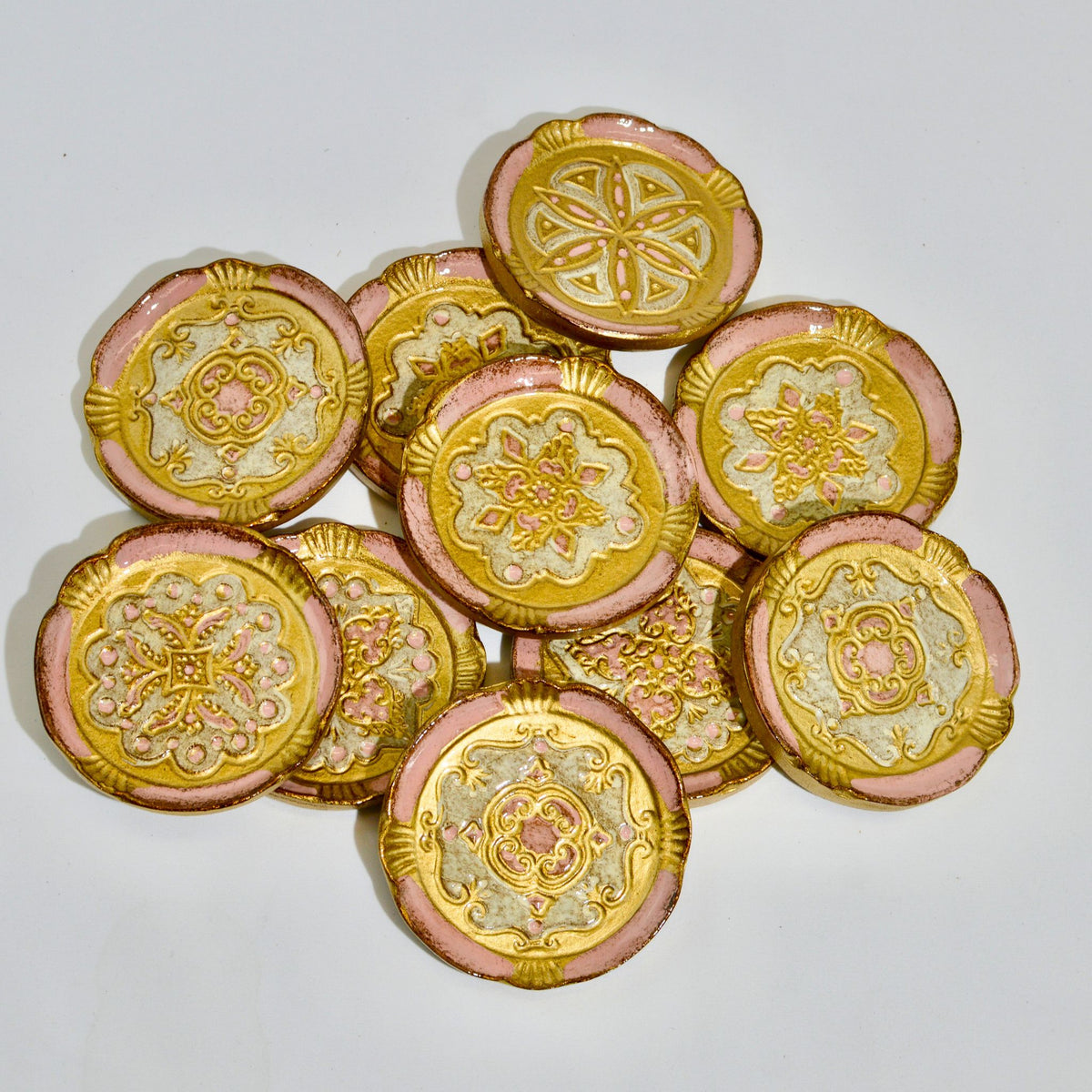 Florentine Wood Coasters Sets