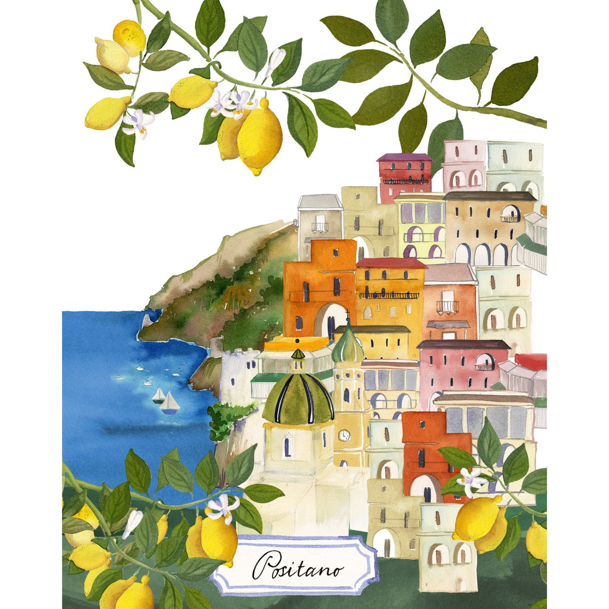 Bell&#39;Italia Kitchen Towel, 100% Linen, Made in Italy