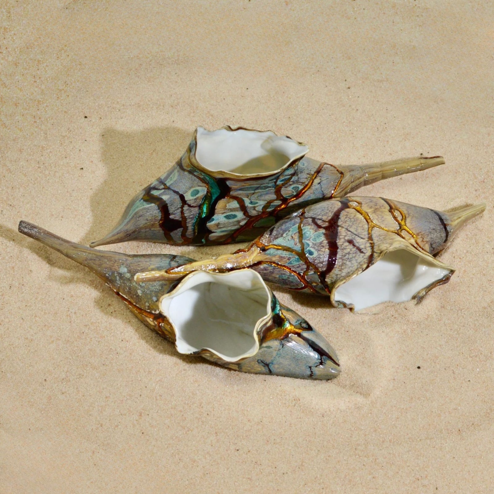 Seashell of Murano, Murano Glass Handmade in Italy - My Italian Decor