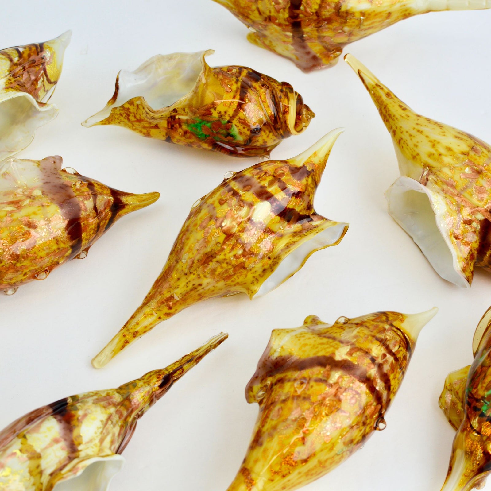 Seashell of Murano, Murano Glass Handmade in Italy - My Italian Decor