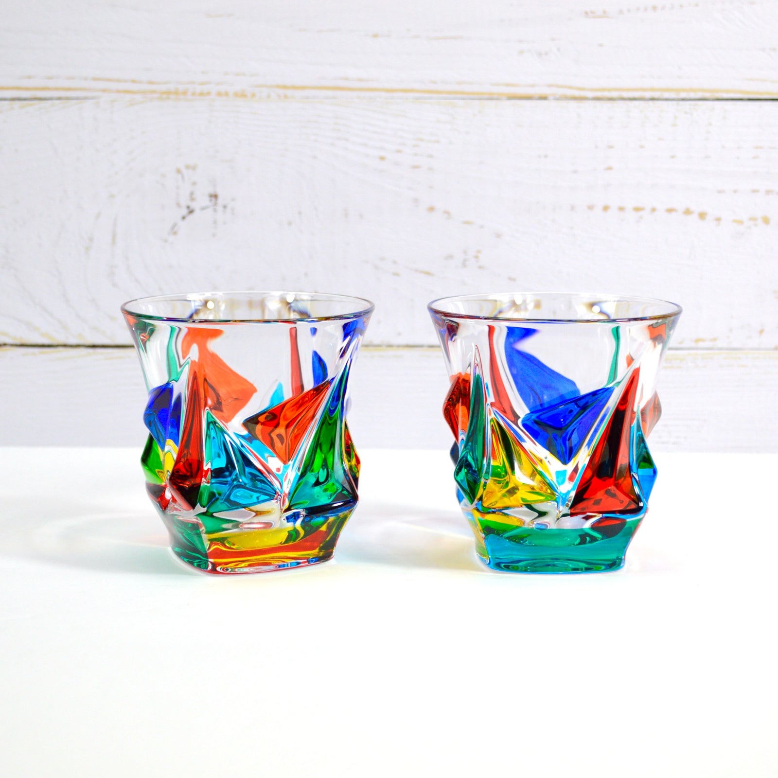 CRYSTAL Water crystal glasses set By Formitalia