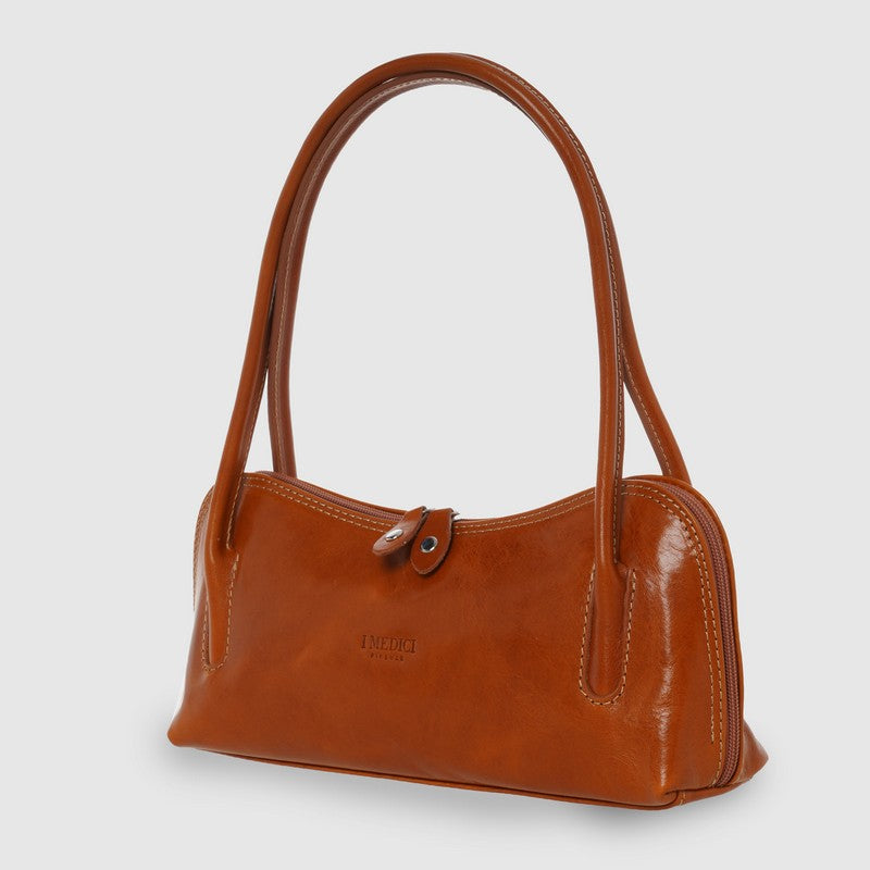 Carina Shoulder Bag, Italian Leather - My Italian Decor