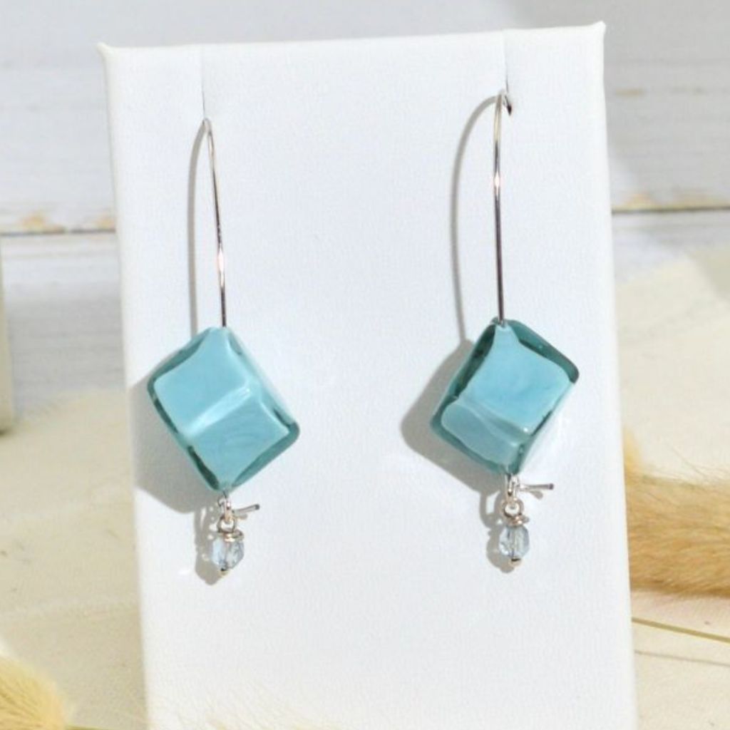 Murano Glass Dolce Earrings, Handcrafted in Italy