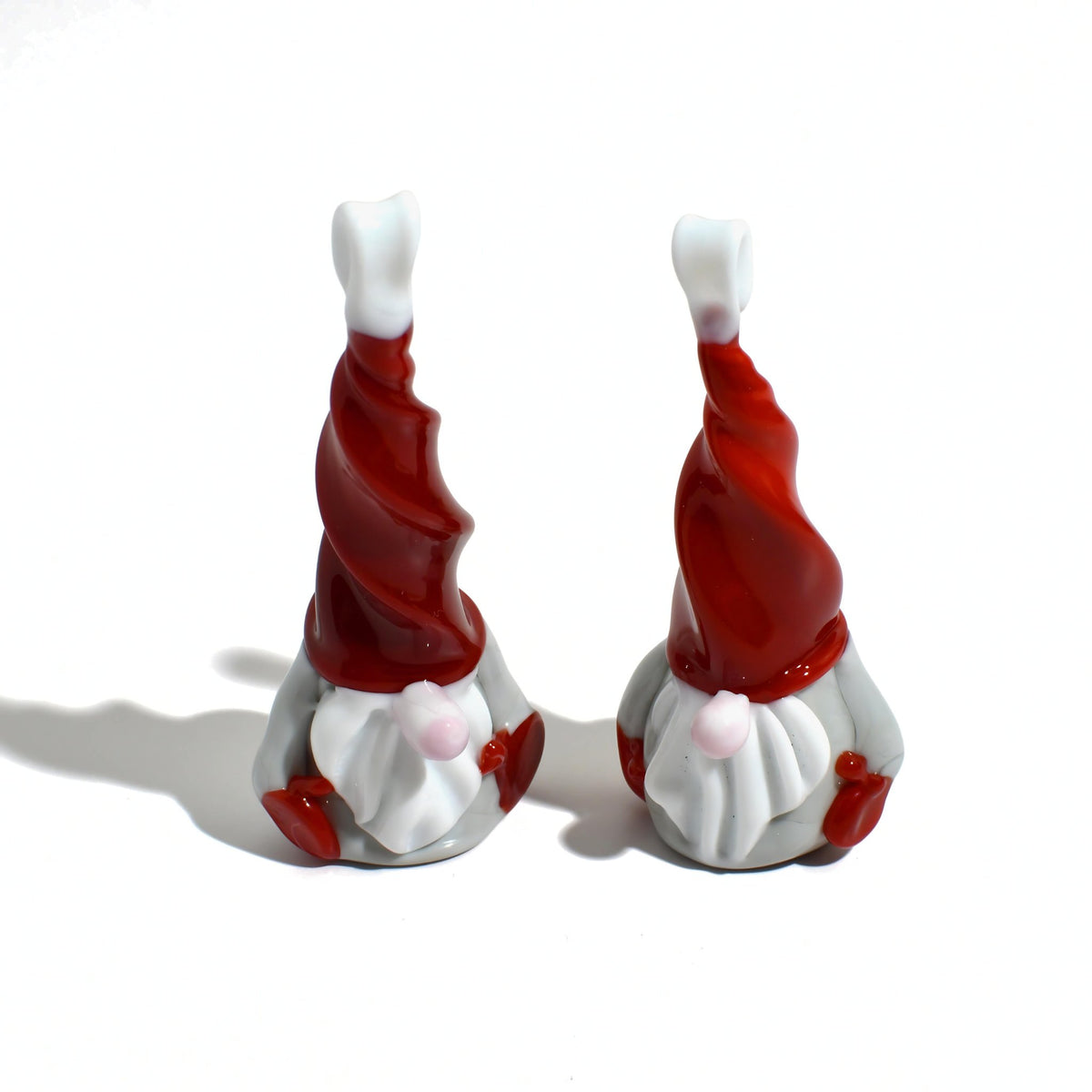 Murano Glass Nonno Gnome Figurine/Ornament Set of 2