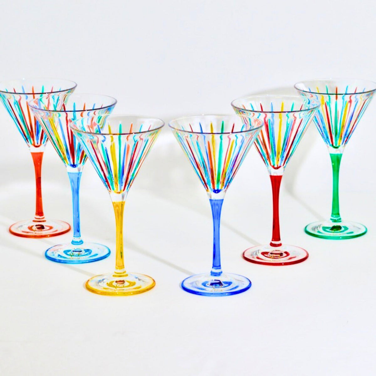 Timeless Martini Glasses, Set of 2, Made in Italy