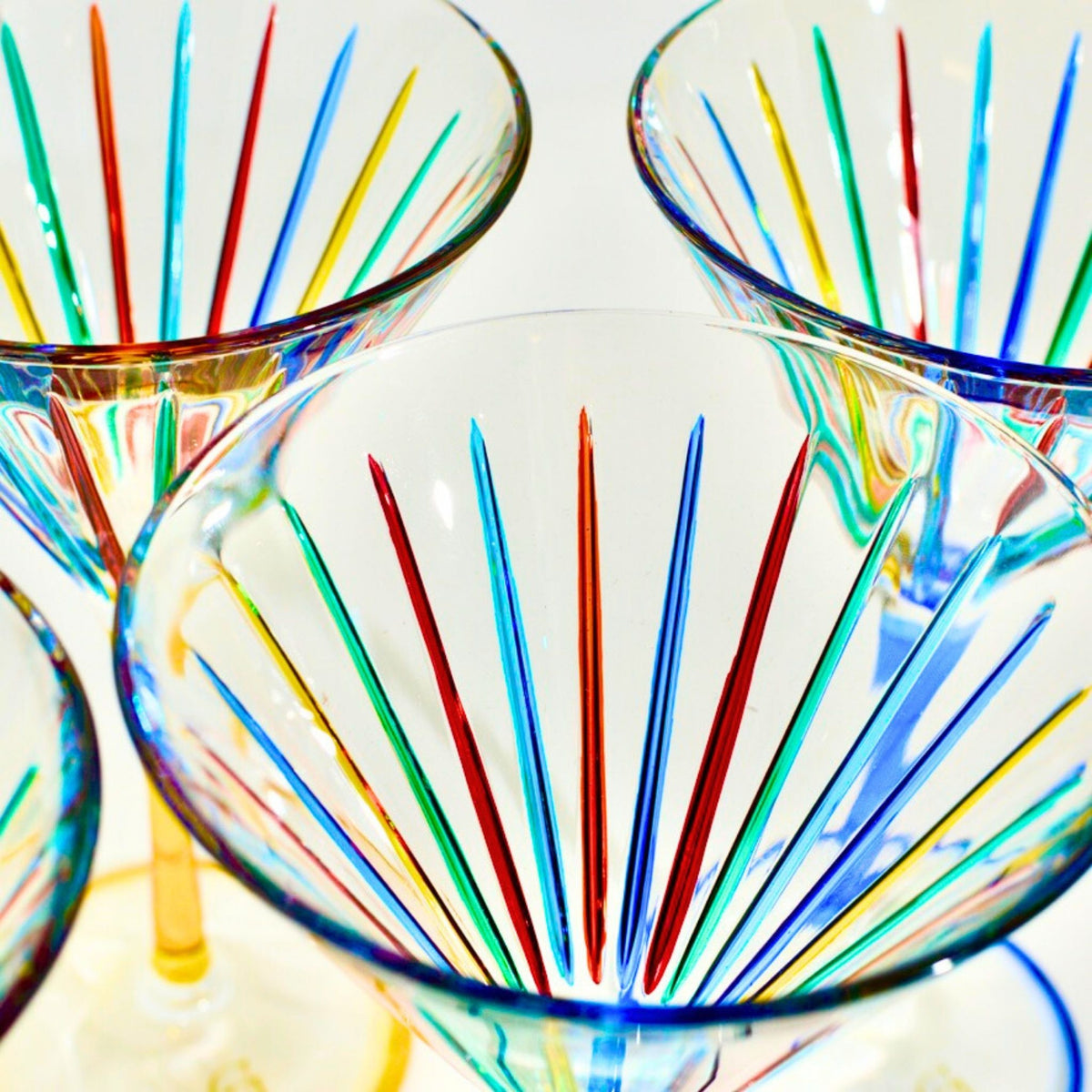 Timeless Martini Glasses, Set of 2, Made in Italy