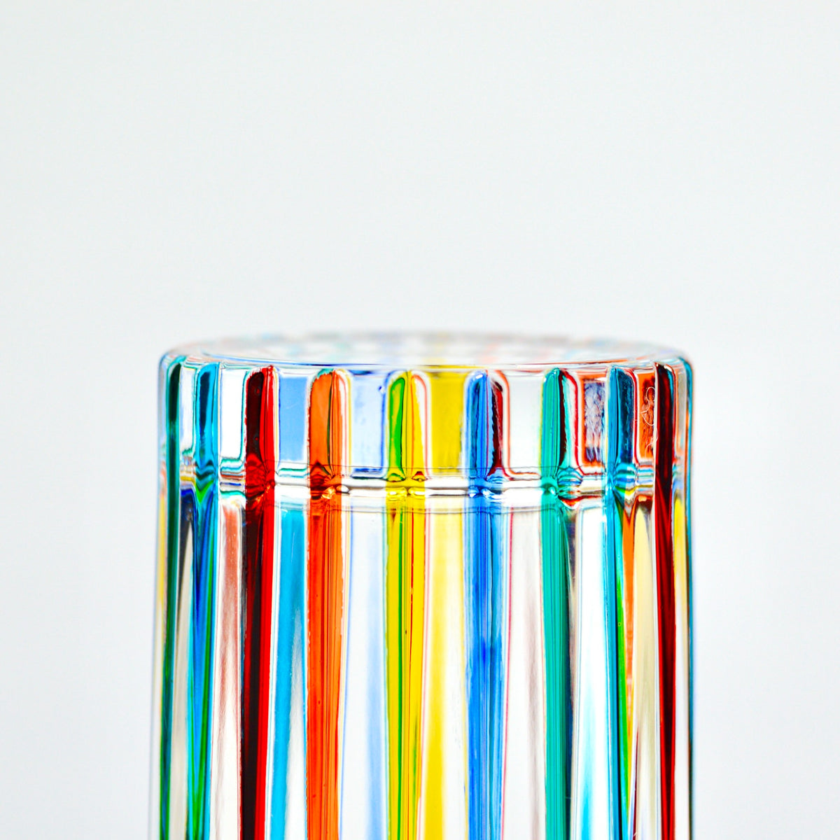 Timeless Tall Drink Glasses, Set of 2, Italian Crystal - My Italian Decor