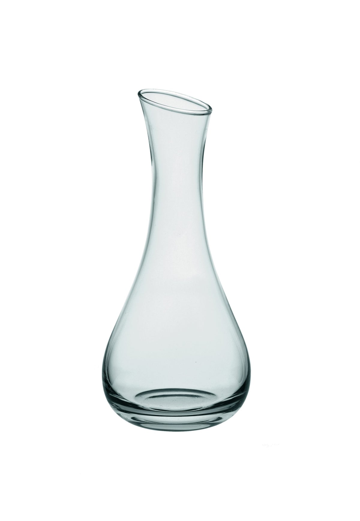 Clear Decanter with stopper- Torre - Made in Italy - My Italian Decor