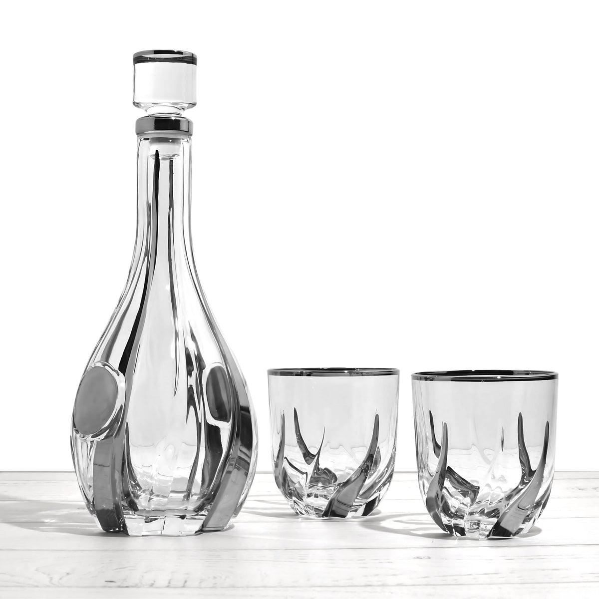 Trix Decanter, Wine or Whiskey, Platinum