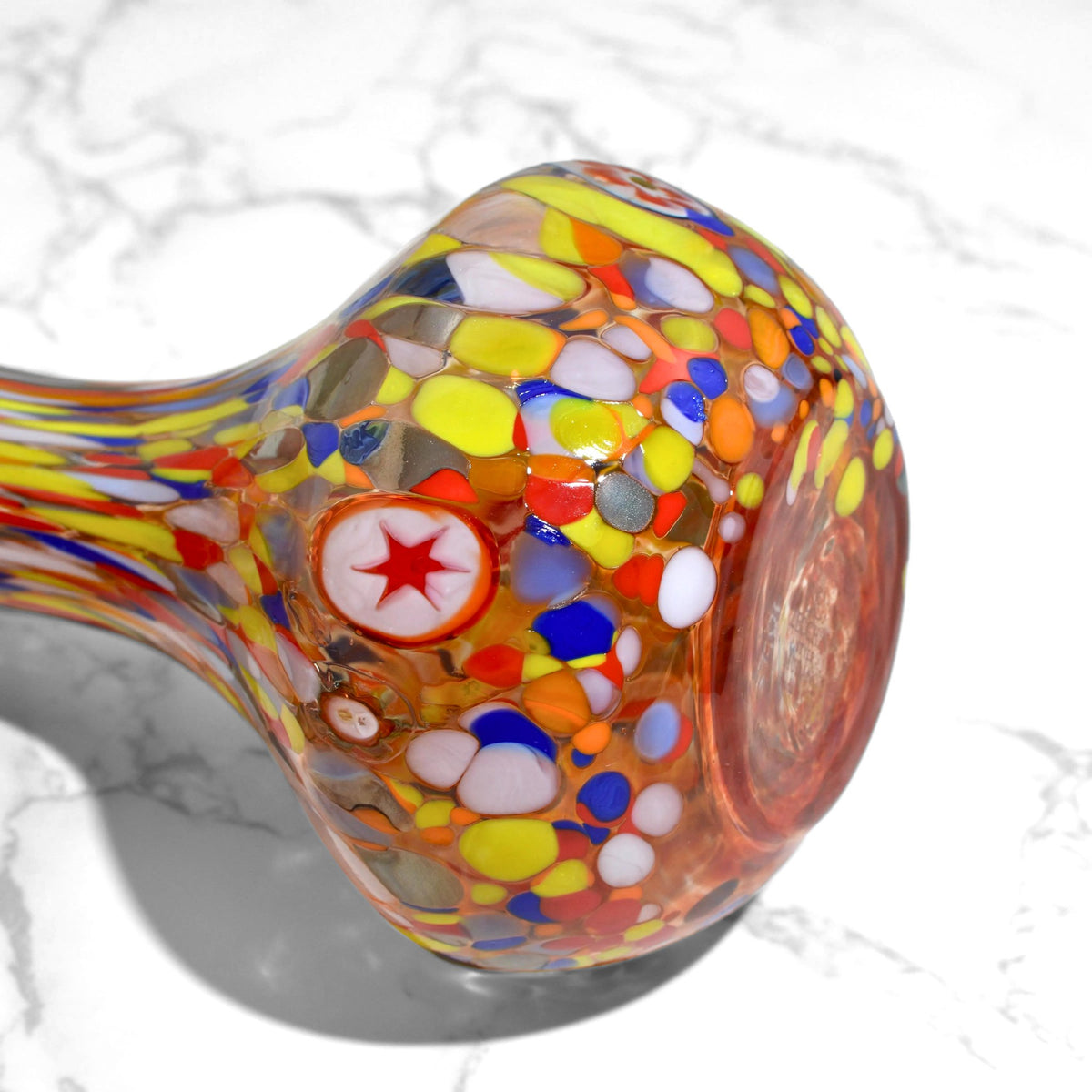 Murano Glass Tulip Vase, Made in Italy