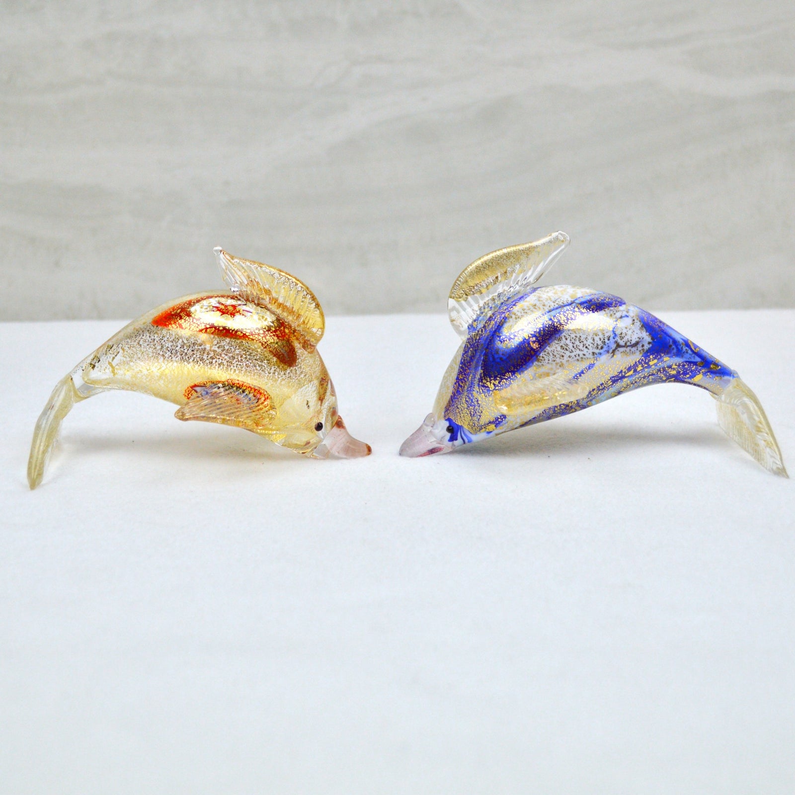 Murano Glass Dolphin, Decorative Figurine, Made in Italy - My Italian Decor