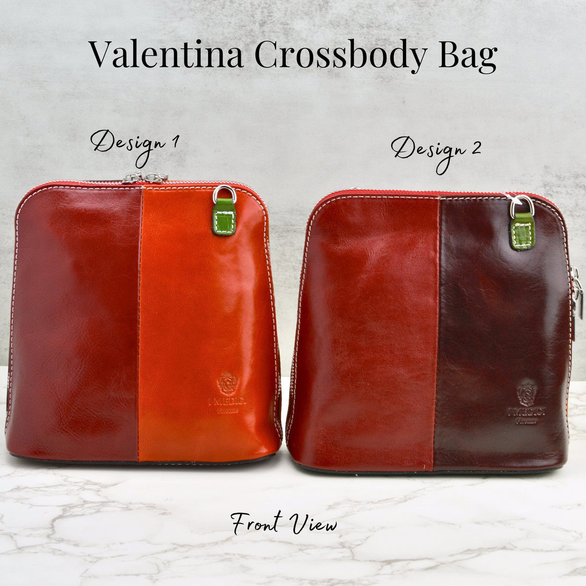 Valentina Crossbody Bag, Italian Leather