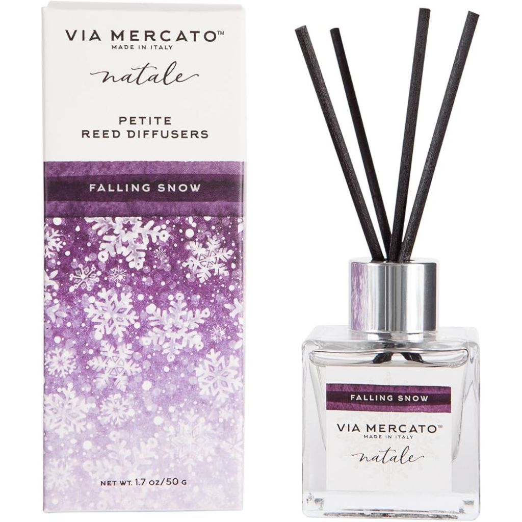 Via Mercato Seasonal Reed Diffusers, Made in Italy