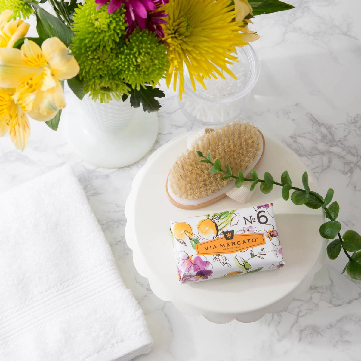 Via Mercato Soap, Shea Butter, Olive Oil, Coconut Oil, Made in Italy