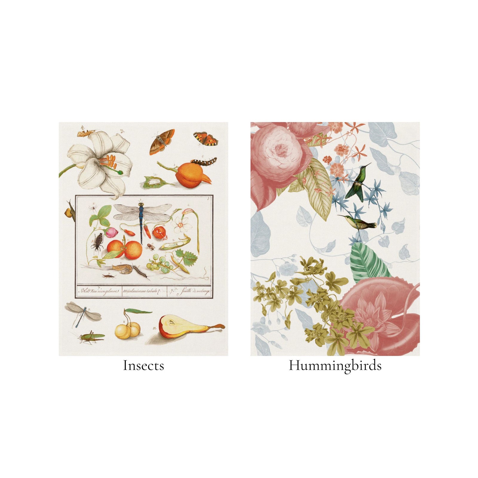 Wildlife Kitchen Towel, 100% Linen, Made in Italy - My Italian Decor