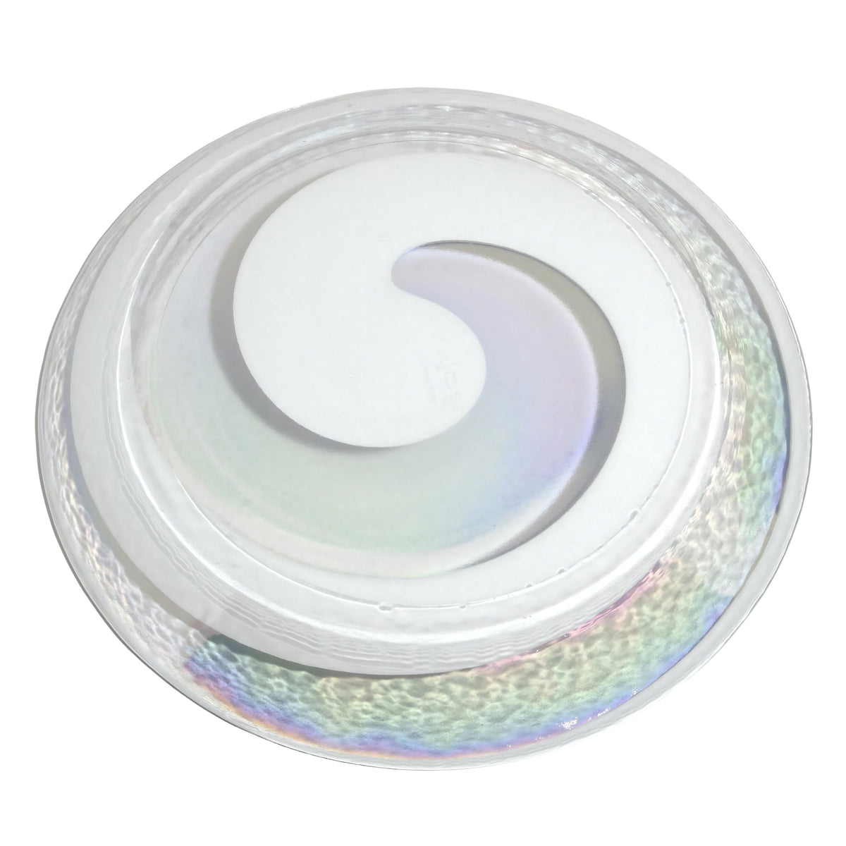 Murano Glass White &amp; Opal Dinner Plates and Bowls