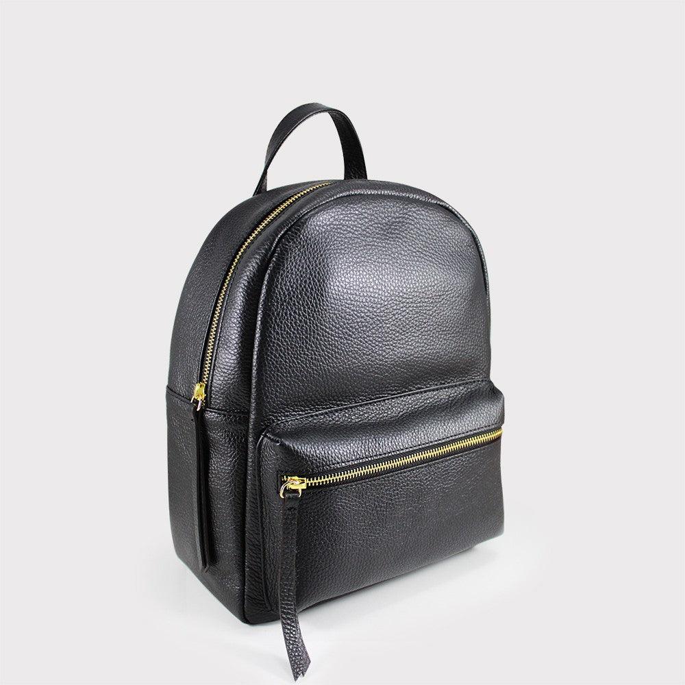 Made in italy leather backpack Clearance
