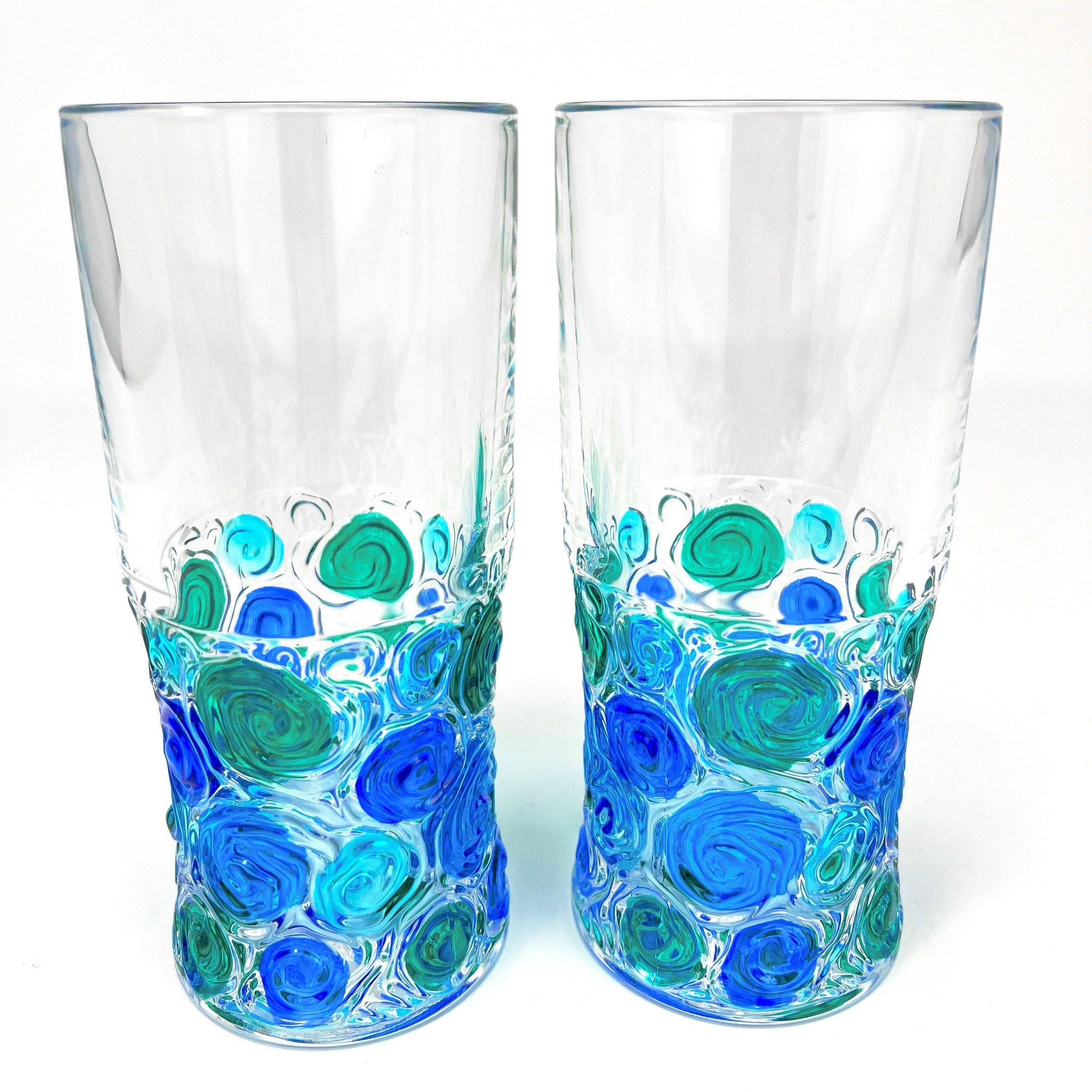 plastic drinking glasses-set of 10-highball glass