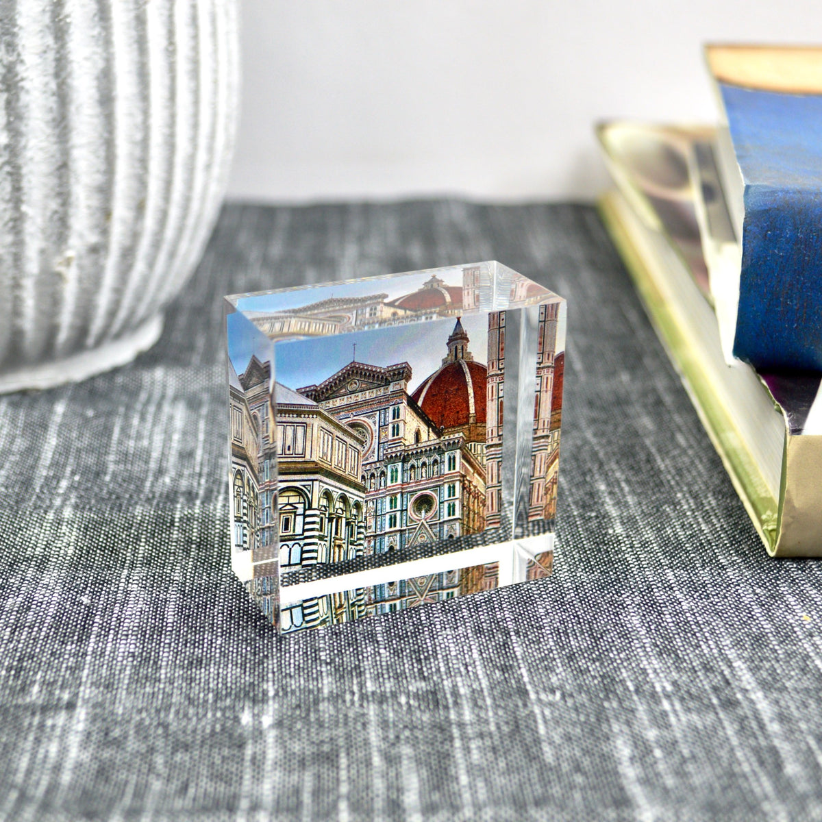 Acrylic Photo Cube, Authentic Photos From Italy - My Italian Decor