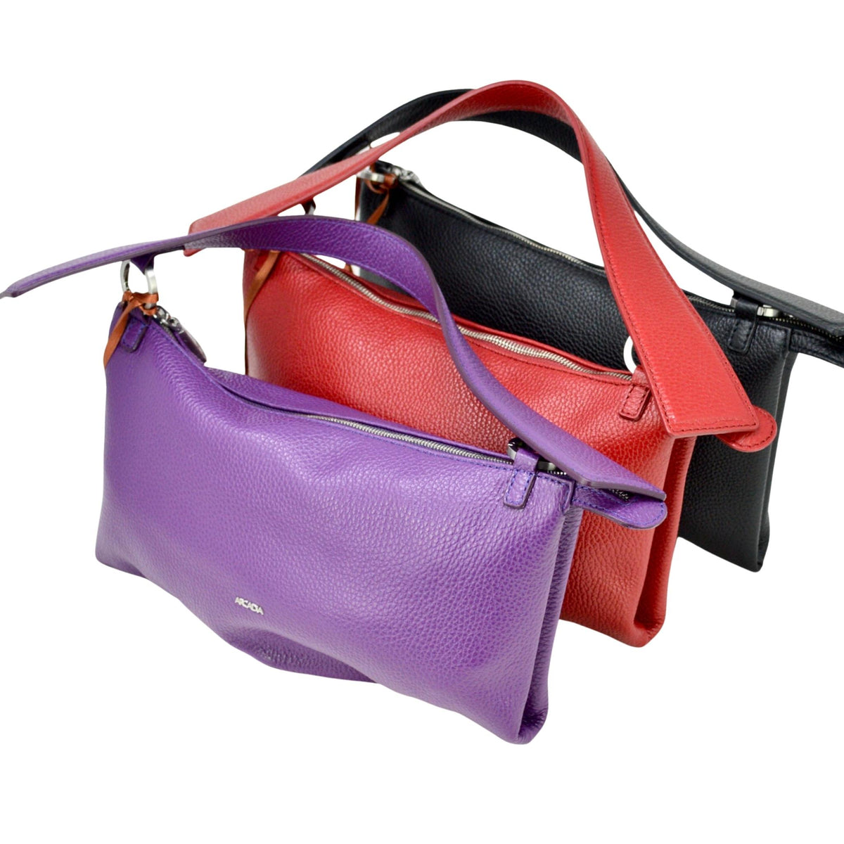 Aida Luxury Italian Leather Bag, Made in Italy - MyItalianDecor
