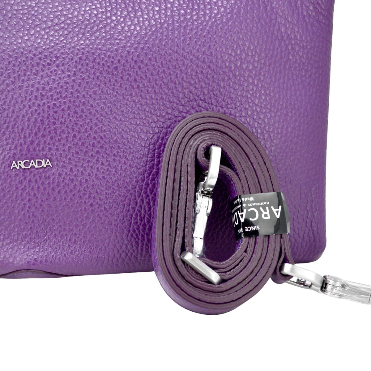 Aida Luxury Italian Leather Bag, Made in Italy - MyItalianDecor