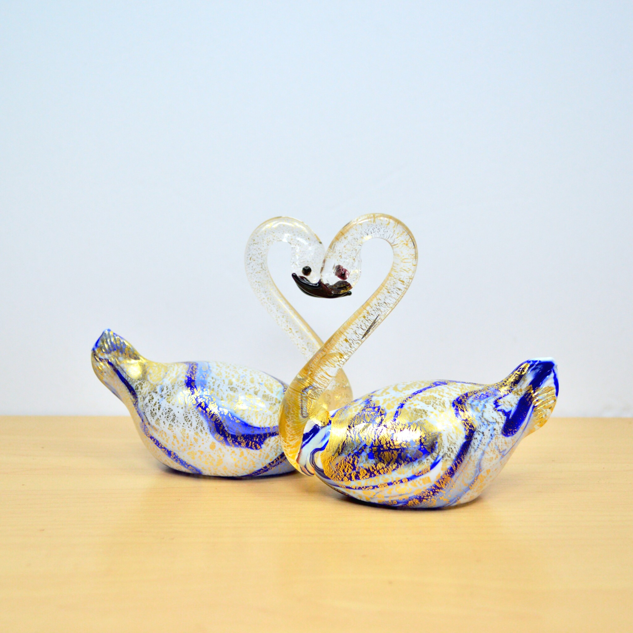 イタリー製ガラススワン