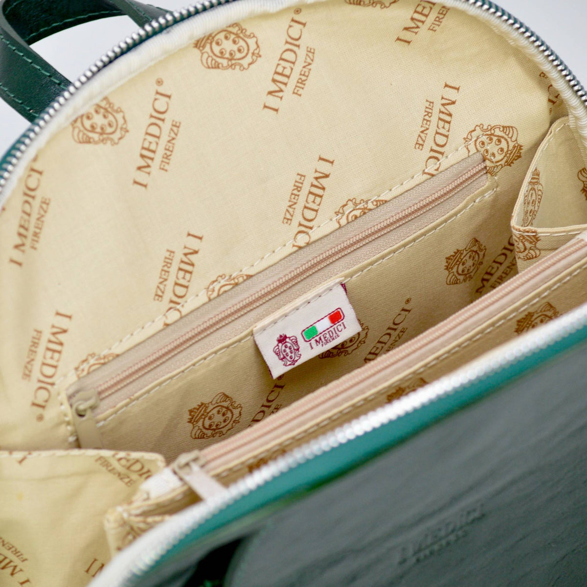 Cuoio Backpack, Italian Leather, Made in Italy - MyItalianDecor