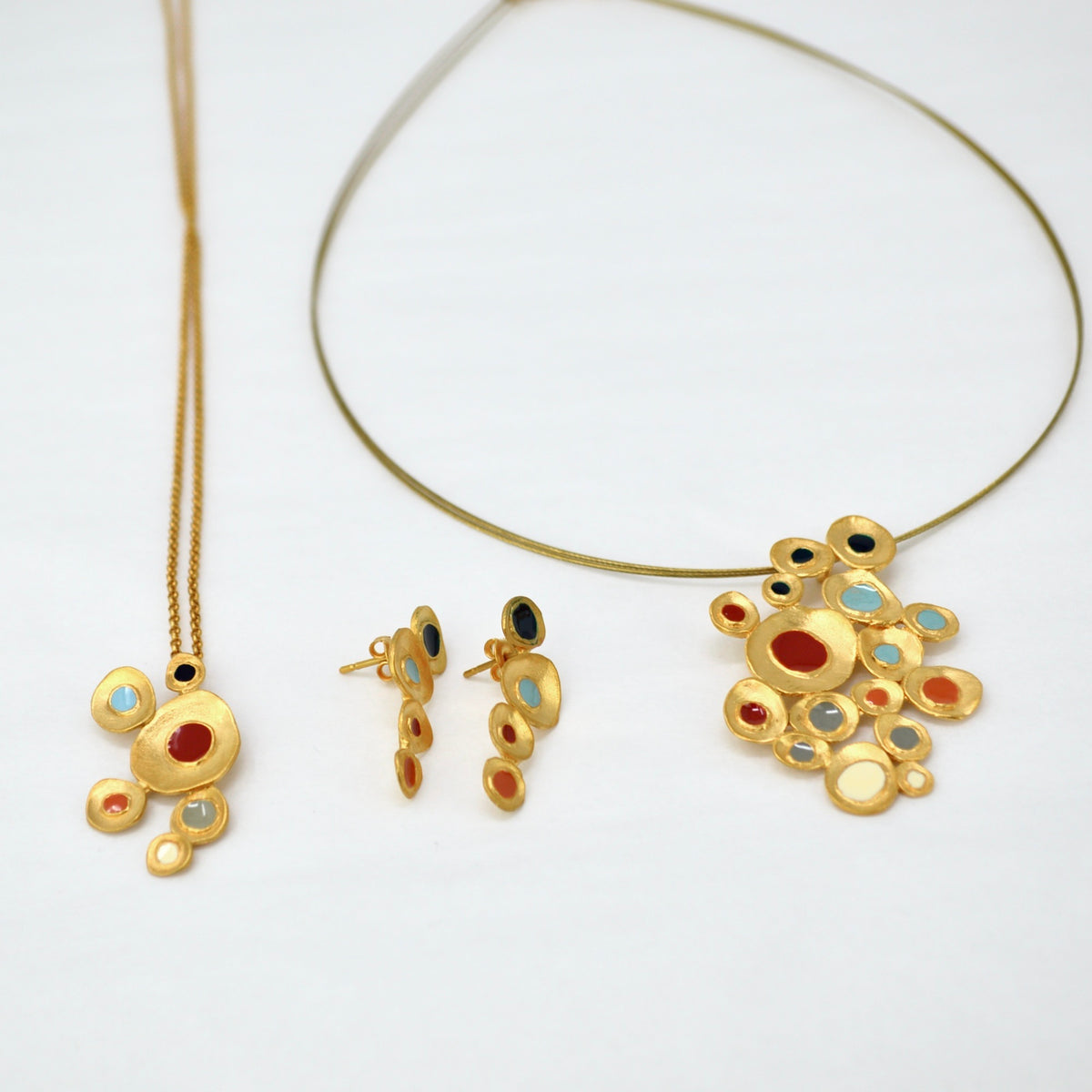 Favorita Colors Pendant Necklace, Made in Spain - My Italian Decor
