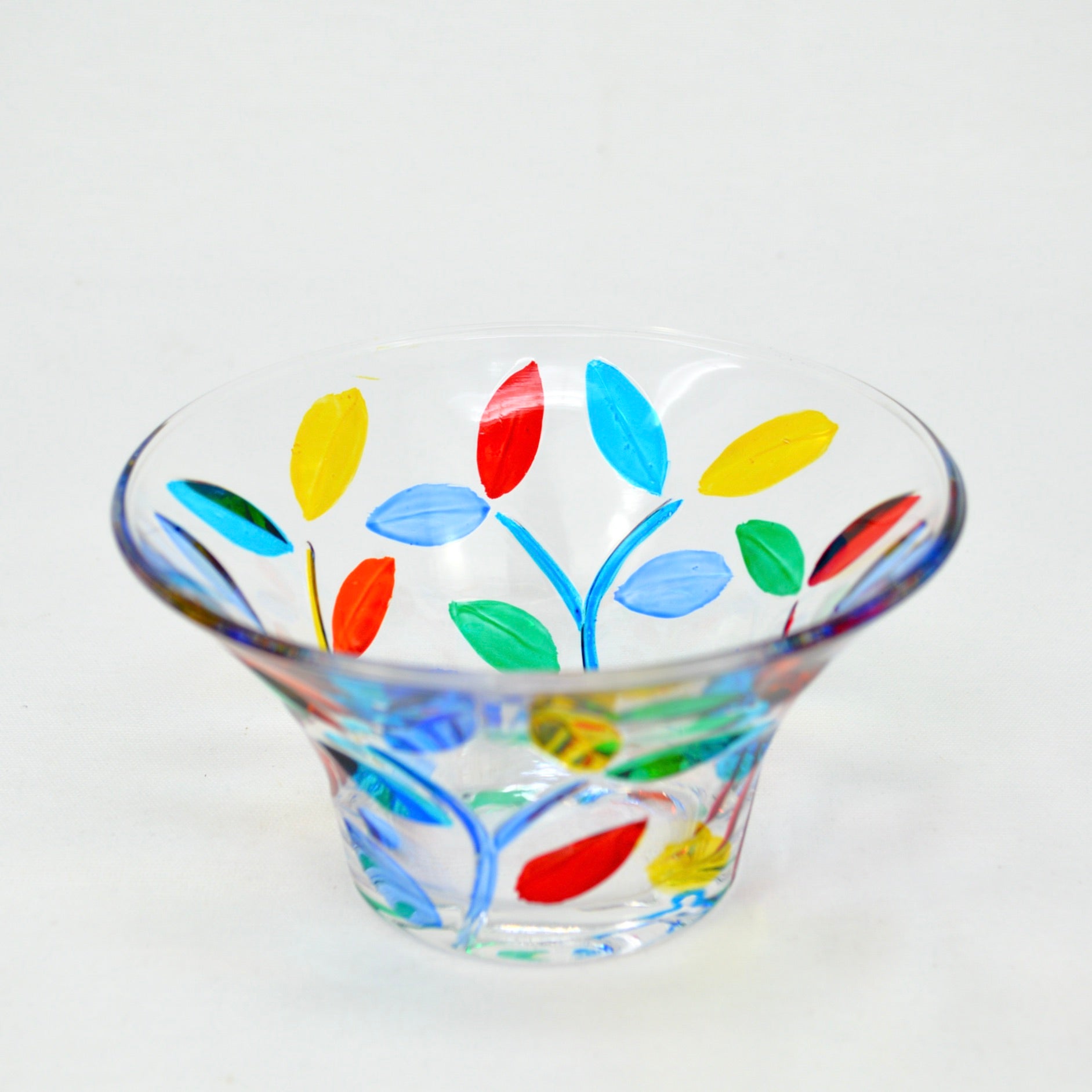 Blown Glass Candy Bowl