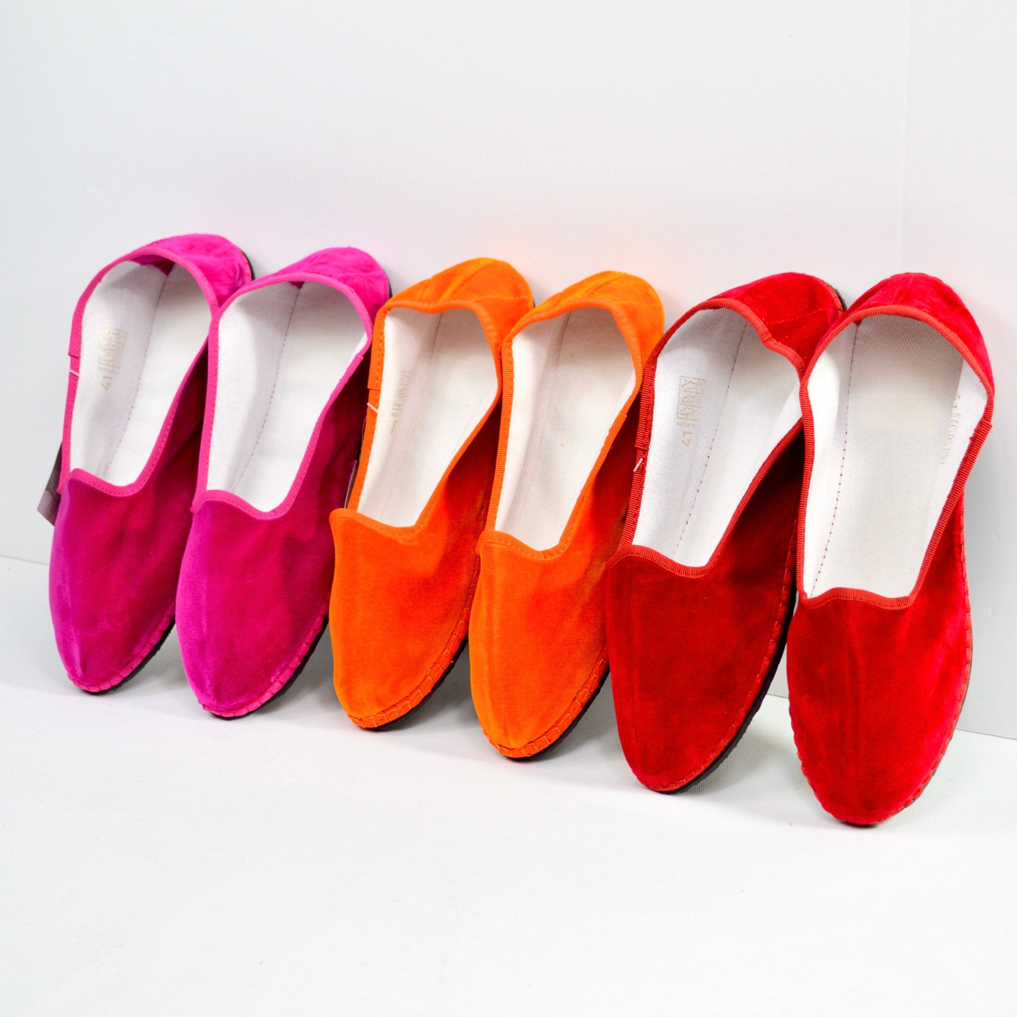 Sri lanka handmade beautifull pink colour hart shap slippers