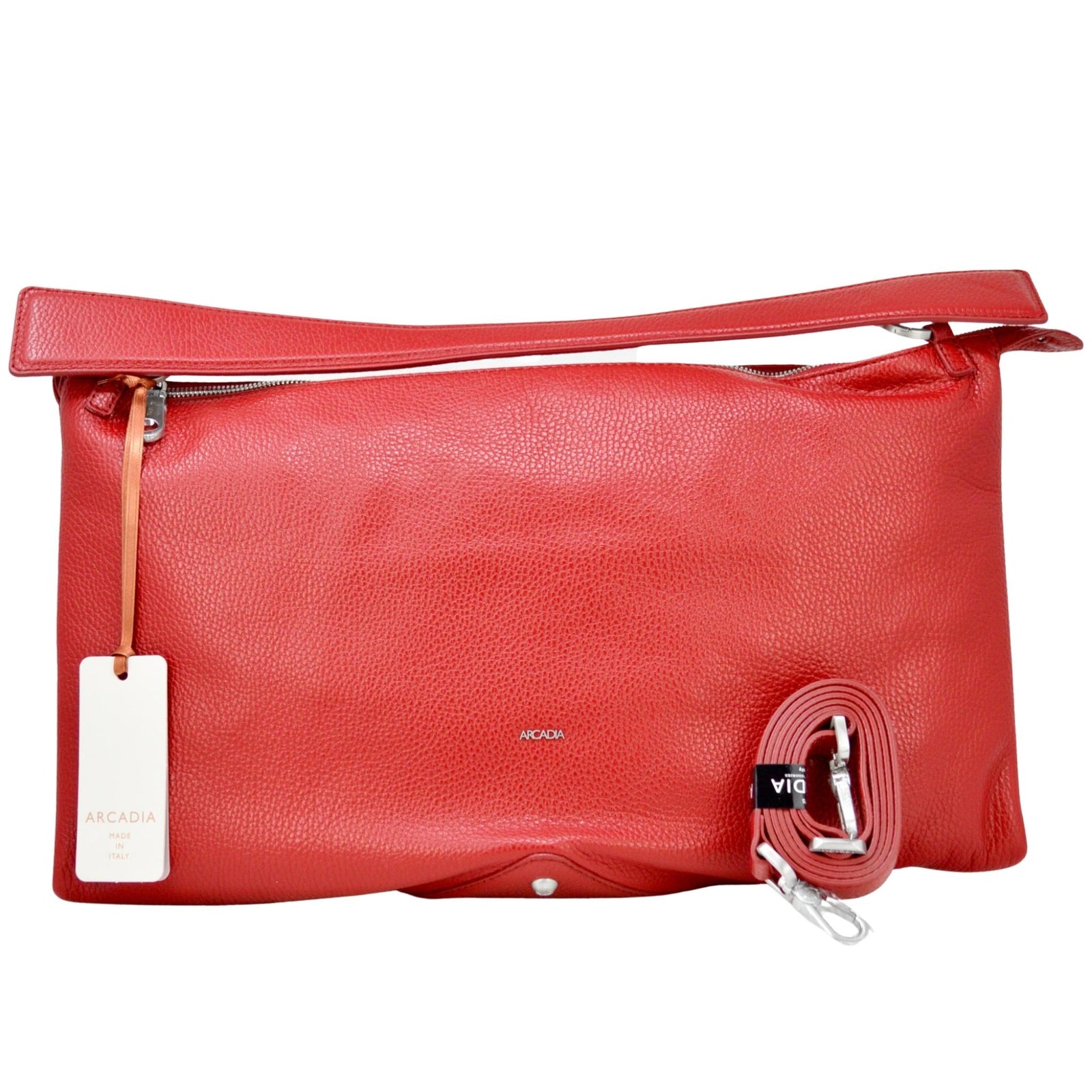Large Aida Luxury Italian Leather Bag, Made in Italy - My Italian Decor