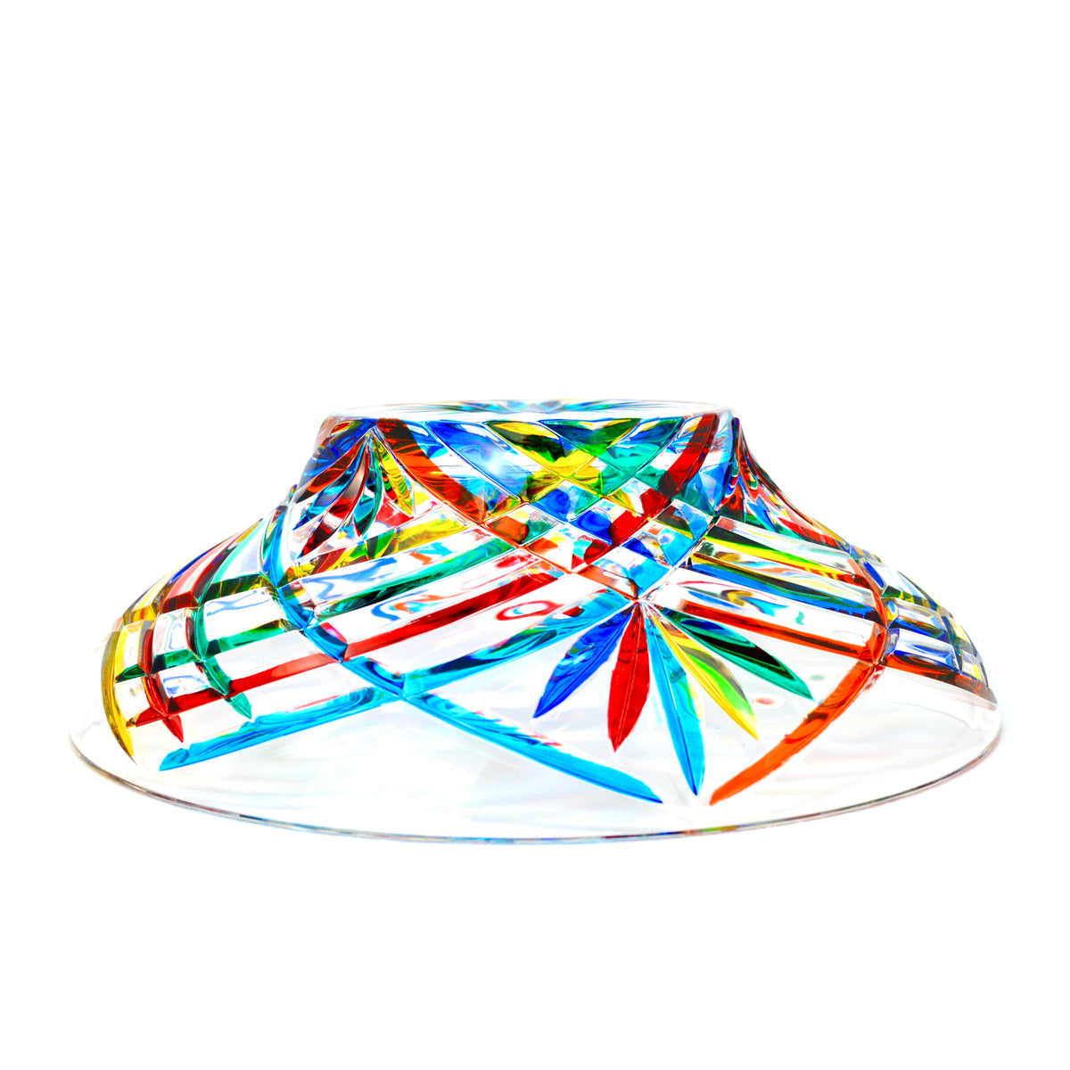 Melodia Centerpiece Bowl, Hand Painted, Made In Italy - My Italian Decor